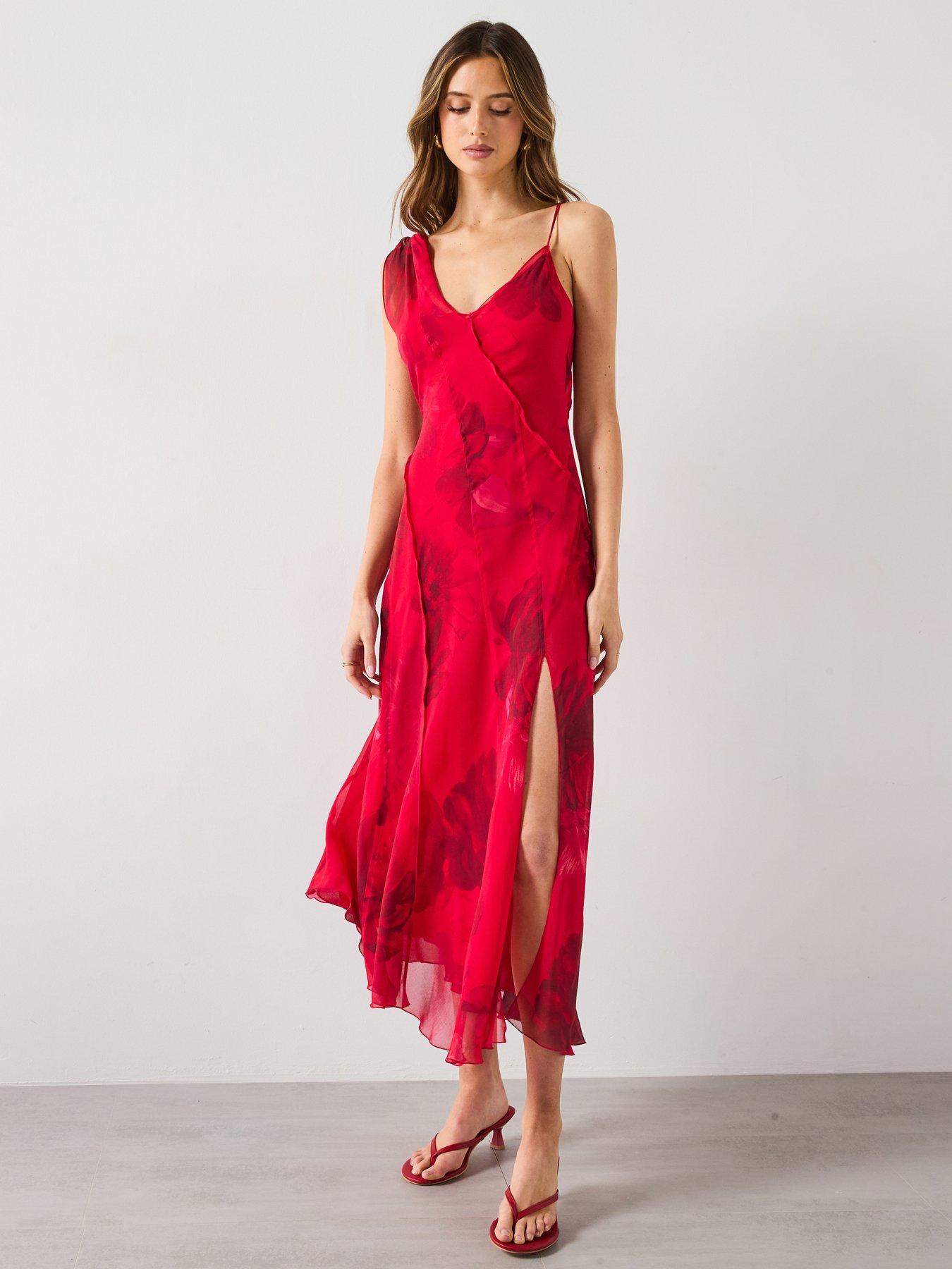 Her lip to Asymmetrical Floral Dress Herlipto Noemie Floral Zip-Up