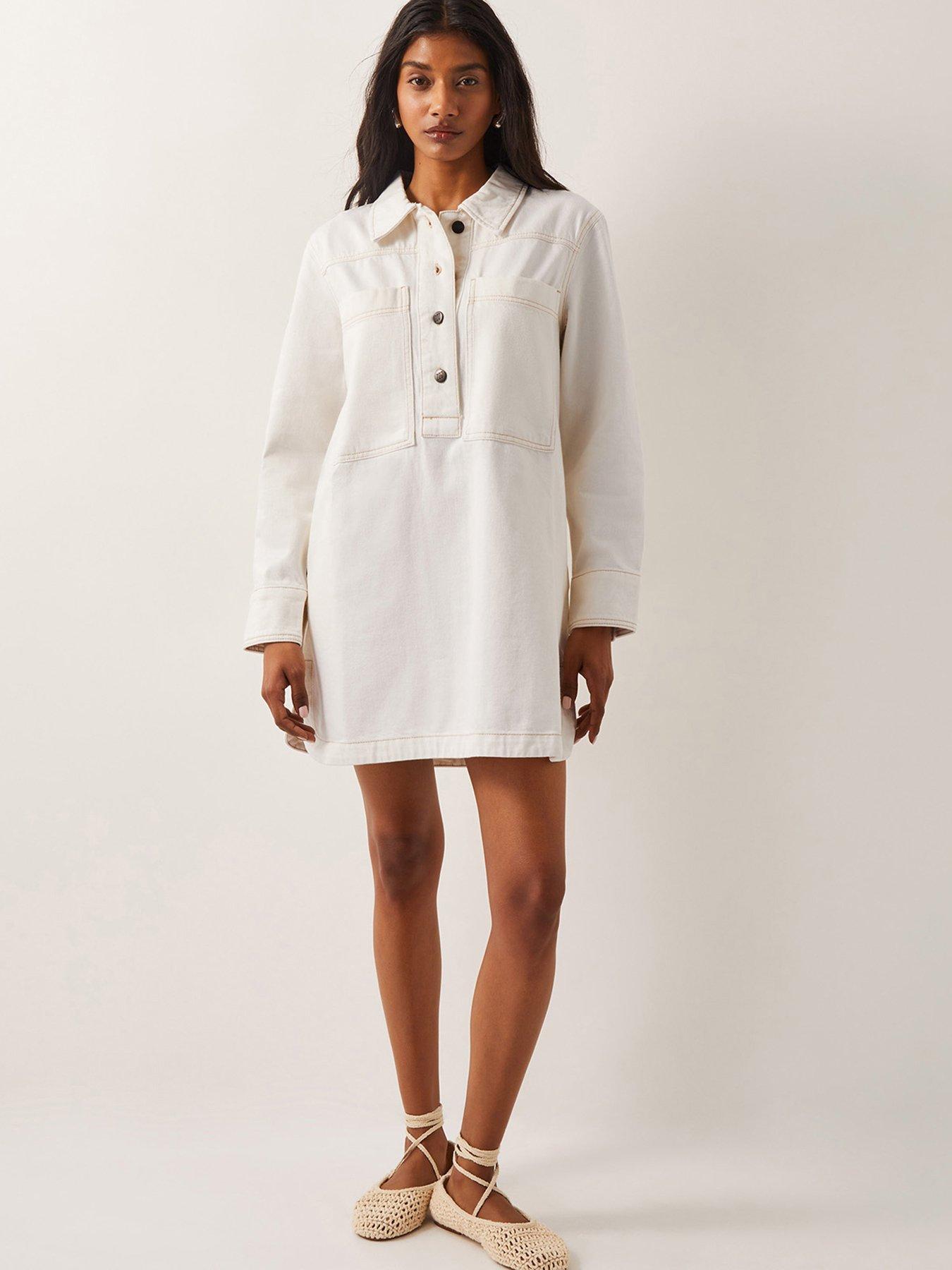 monsoon-nara-tunic-dress-ecru