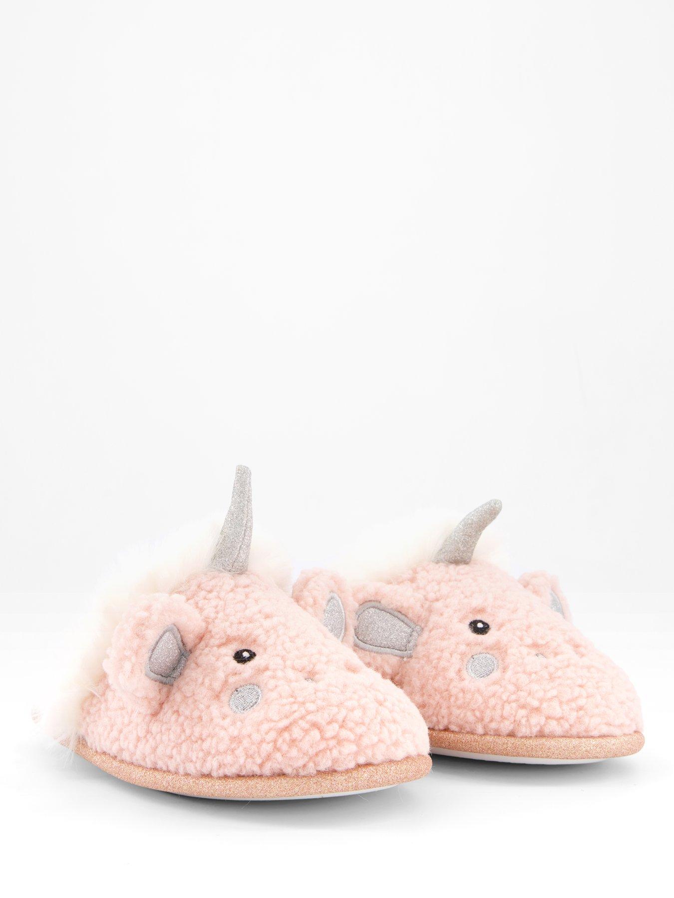 Image 5 of 6 of V by Very Girls Unicorn Mule Slipper - Pink