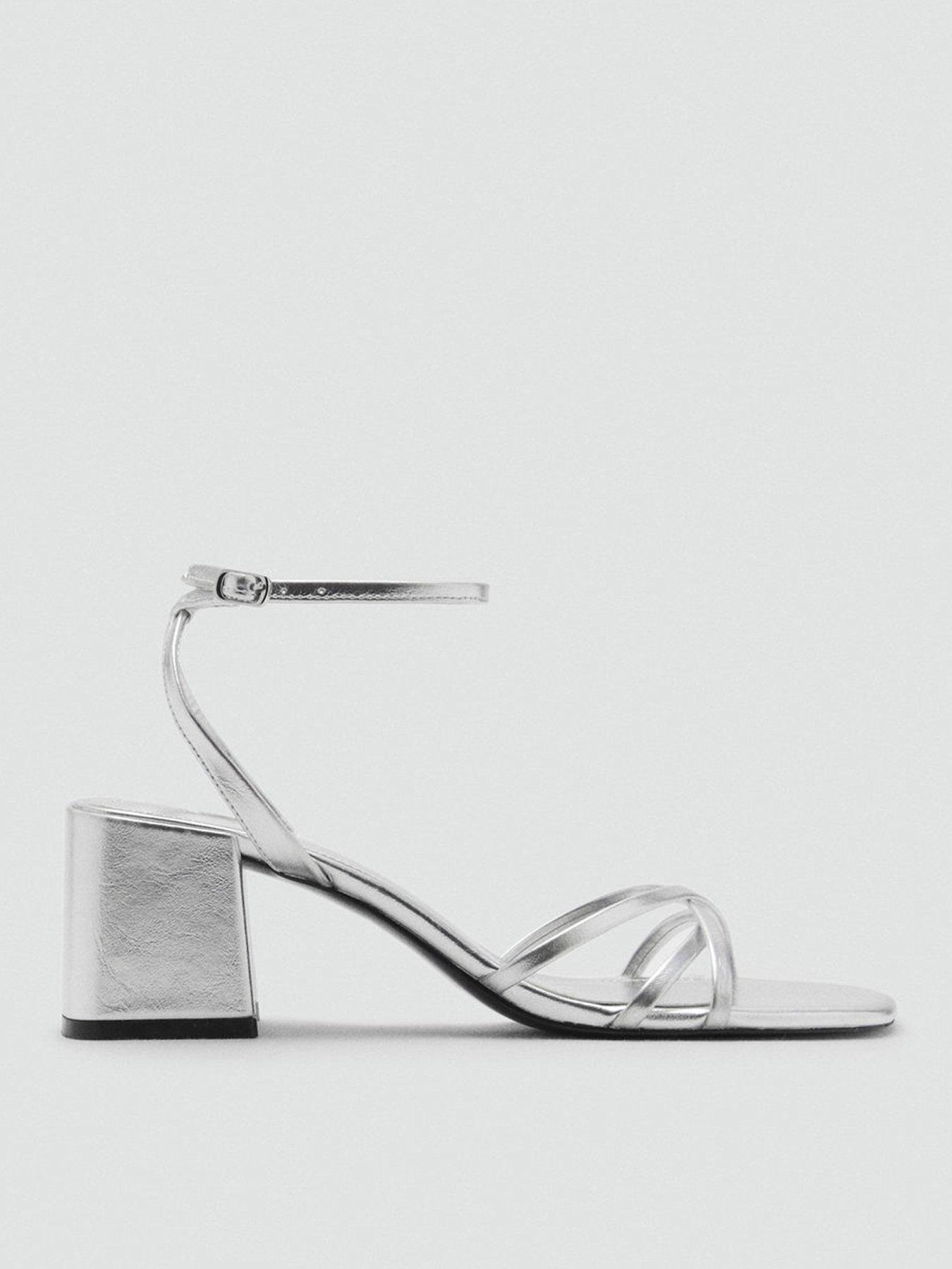 mango-heeled-sandal-with-crossed-straps-silver