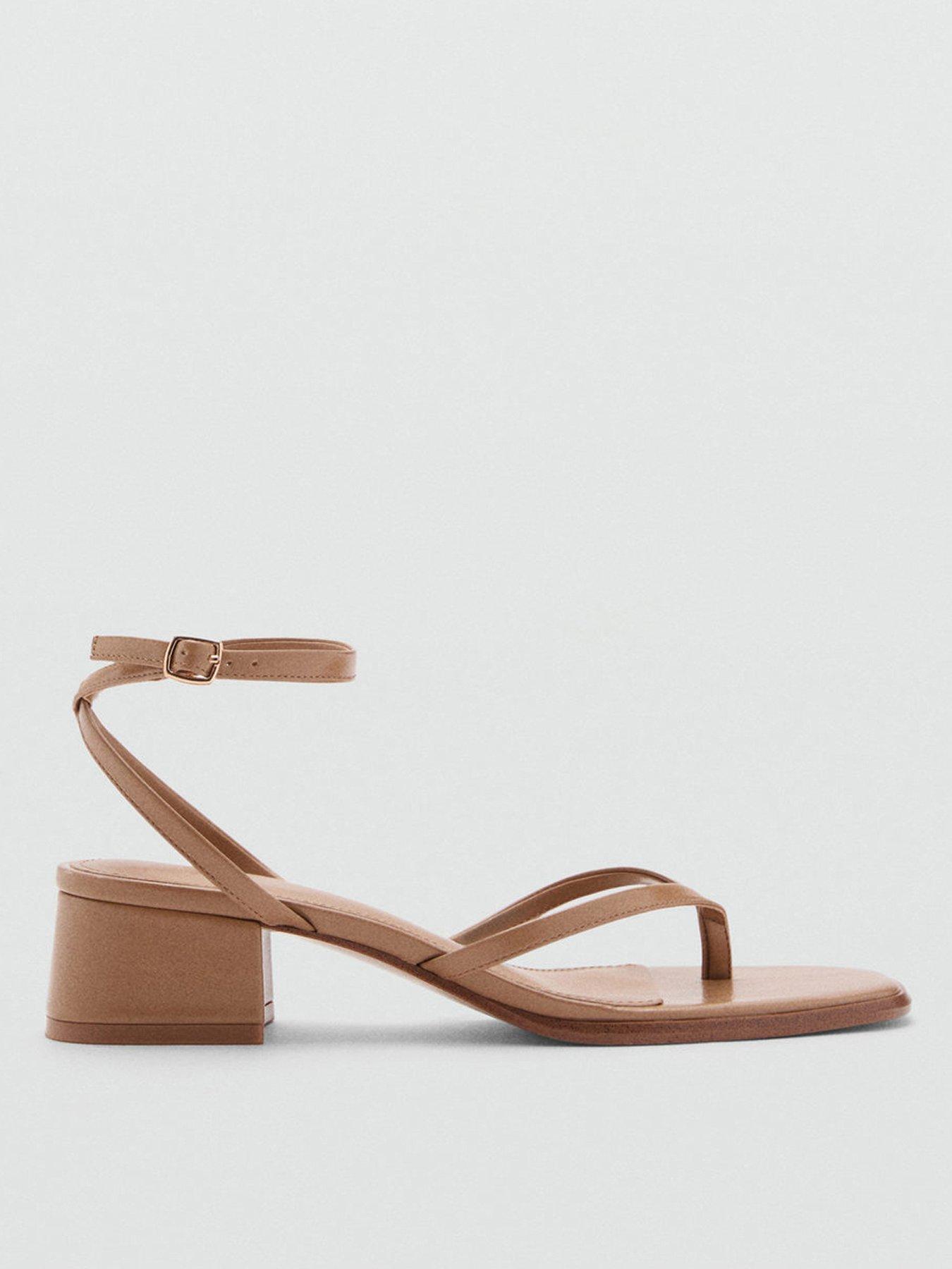 mango-strappy-heeled-sandals-brown