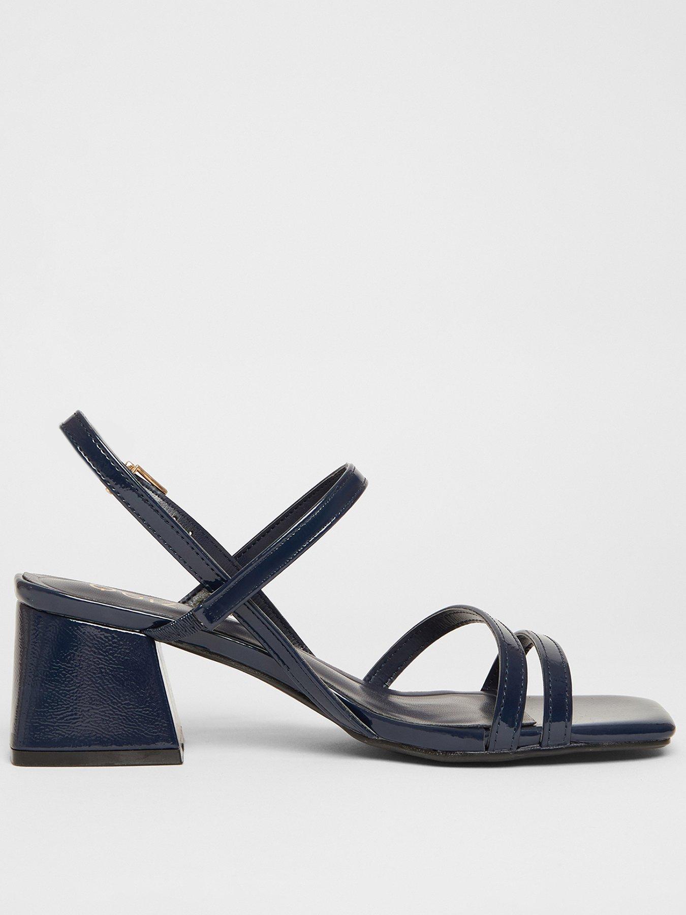quiz-navy-slingback-low-block-heels