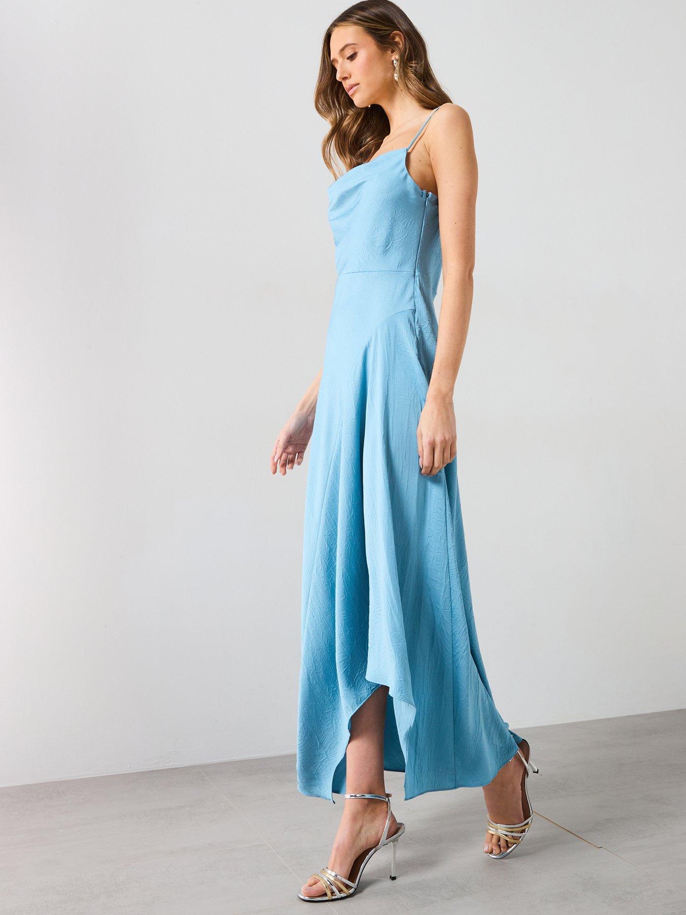  image of mango-asymmetrical-creased-effect-dress