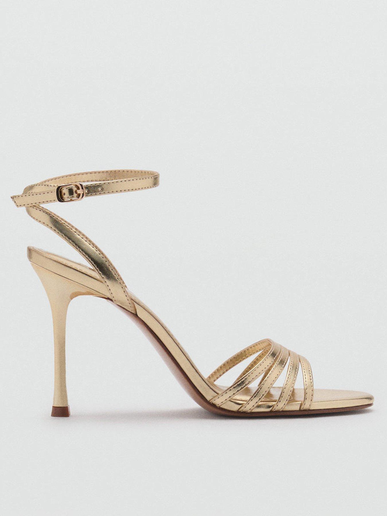 mango-combined-strap-heeled-sandals-gold