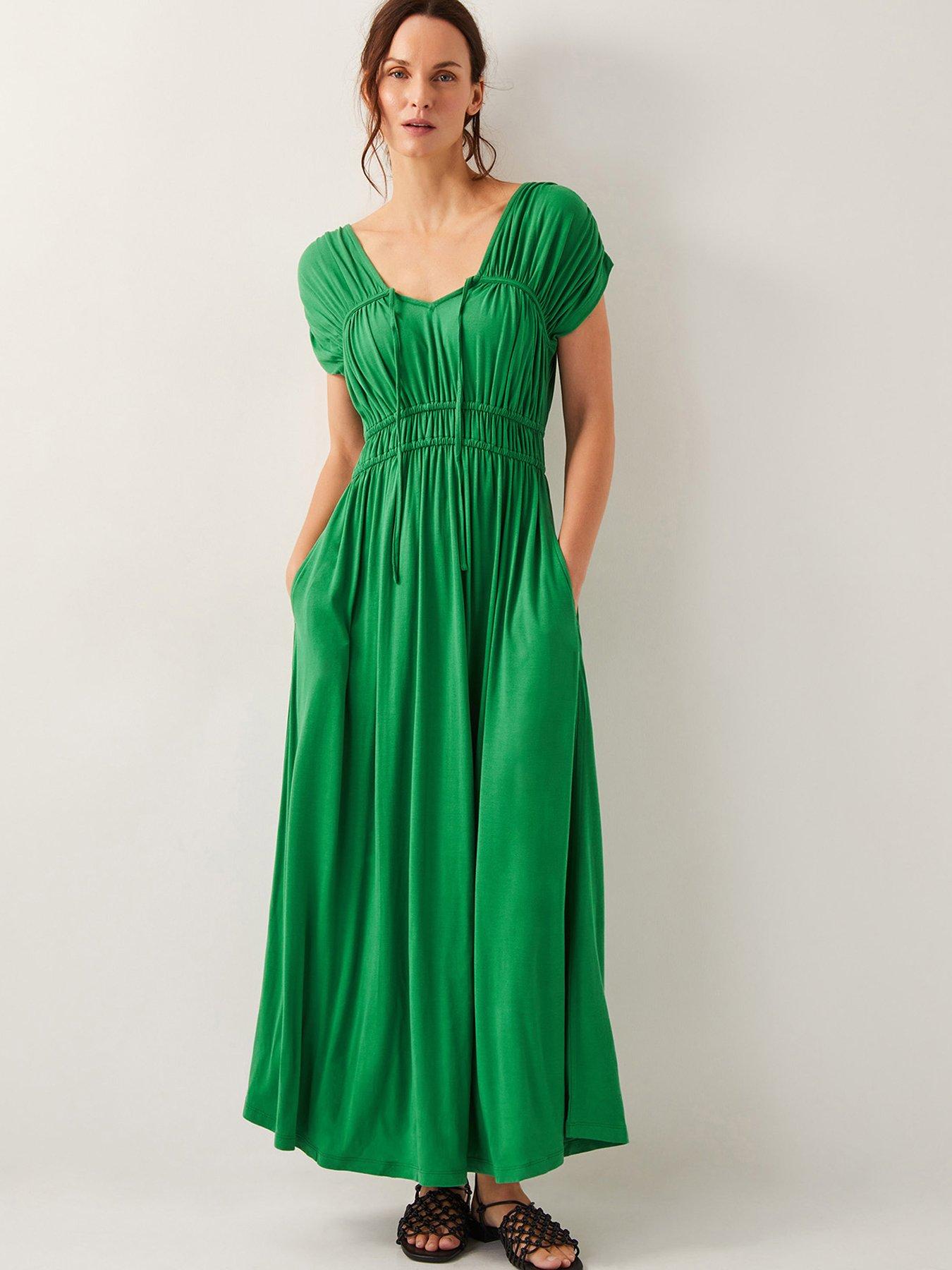 monsoon-jennifer-jersey-dress-green