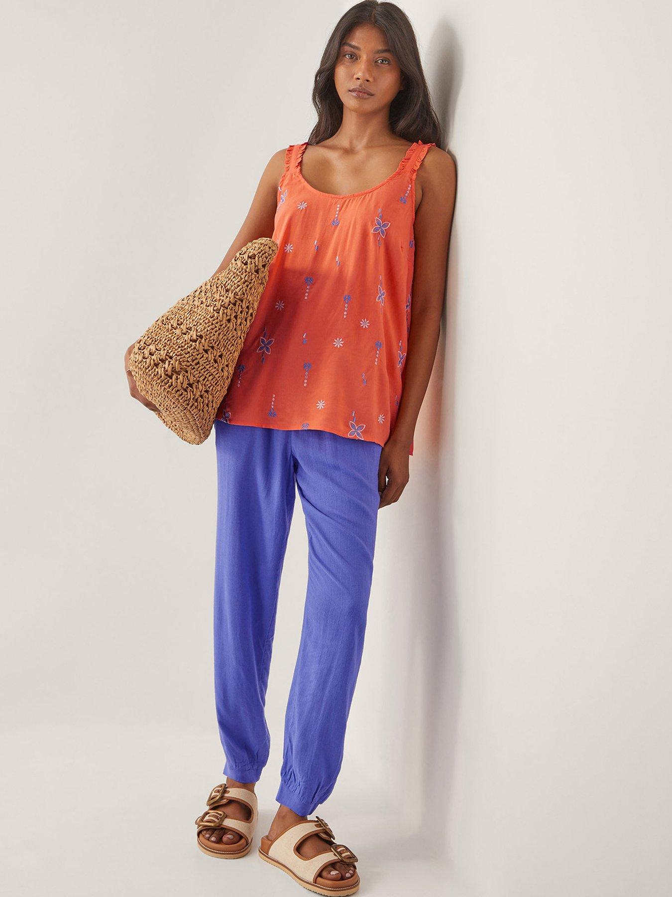  image of monsoon-kamila-cami-orange