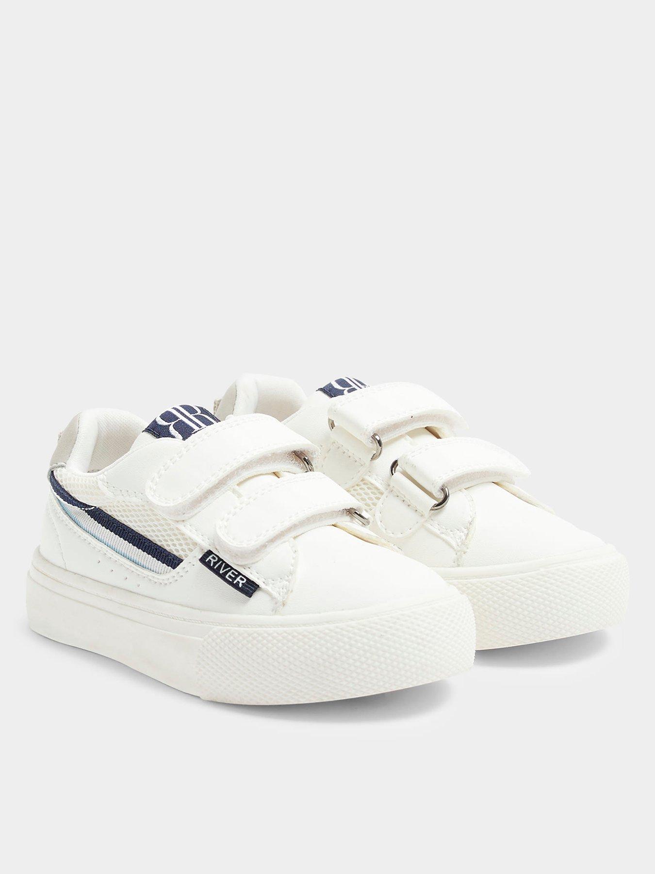 river-island-mini-mini-boys-side-tape-velcro-trainers-white