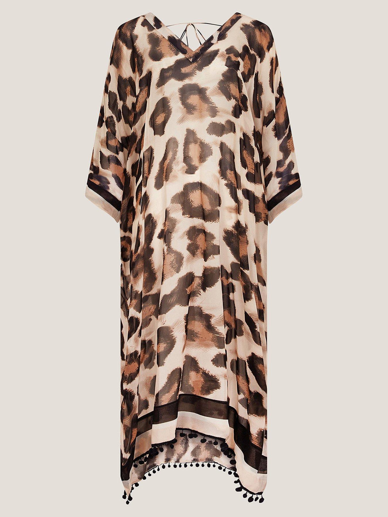  image of monsoon-louisa-floral-silk-square-scarf-neutral