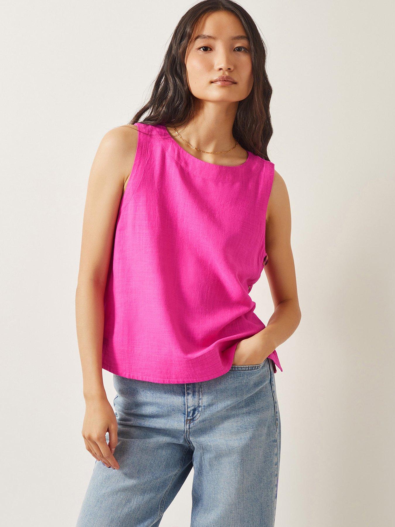 undefined Lucy Tank Top- Pink