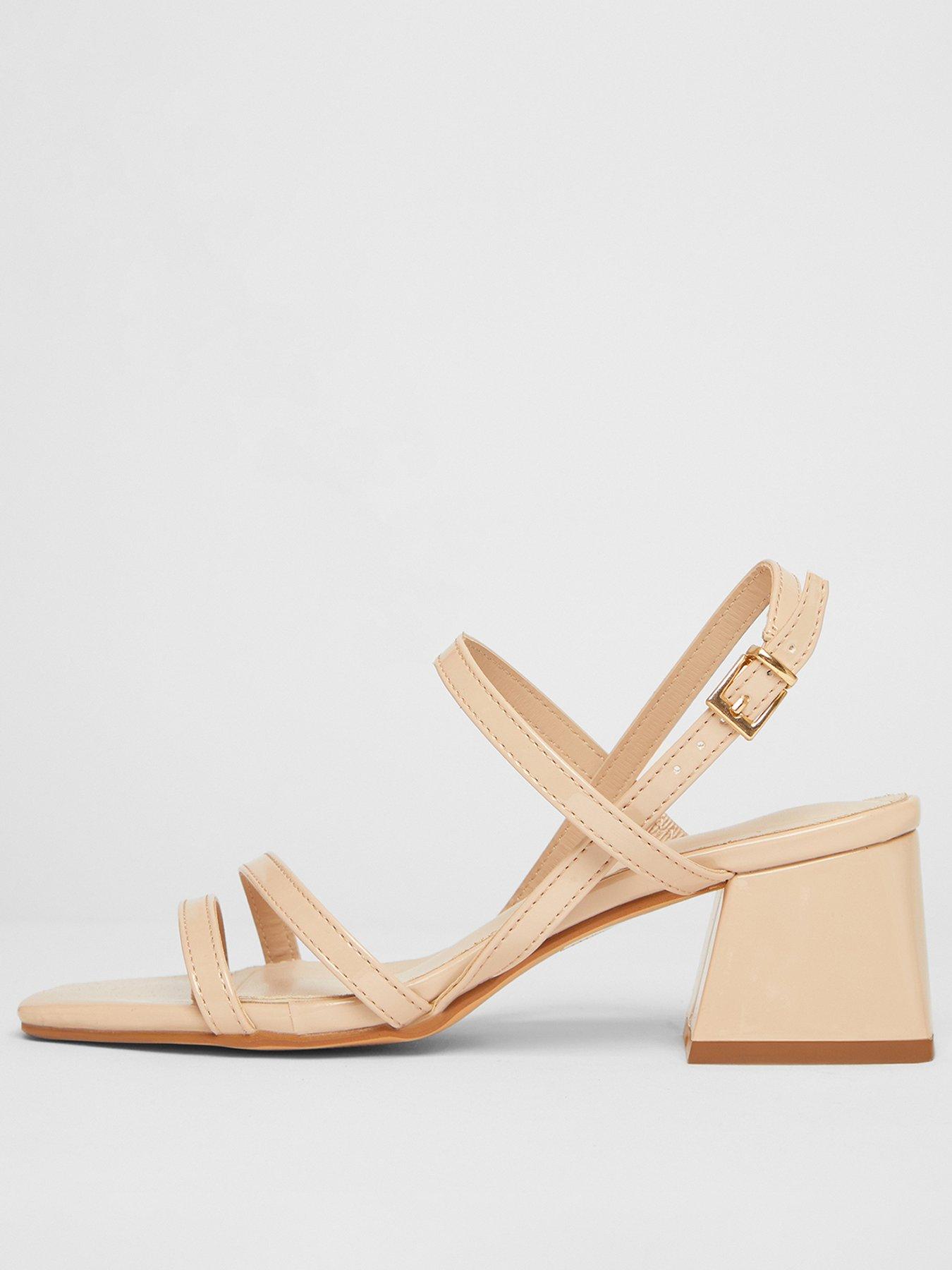  image of quiz-wide-fit-nude-slingback-block-heels