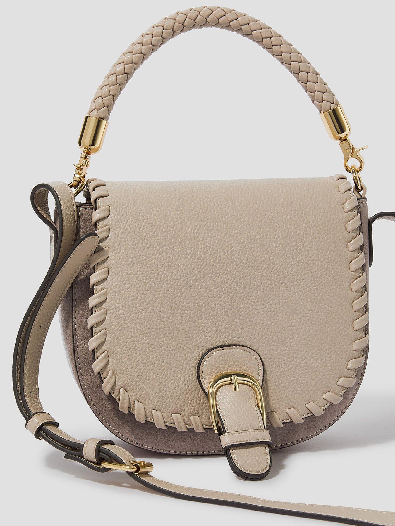  image of monsoon-petra-plait-crossbody-bag-grey