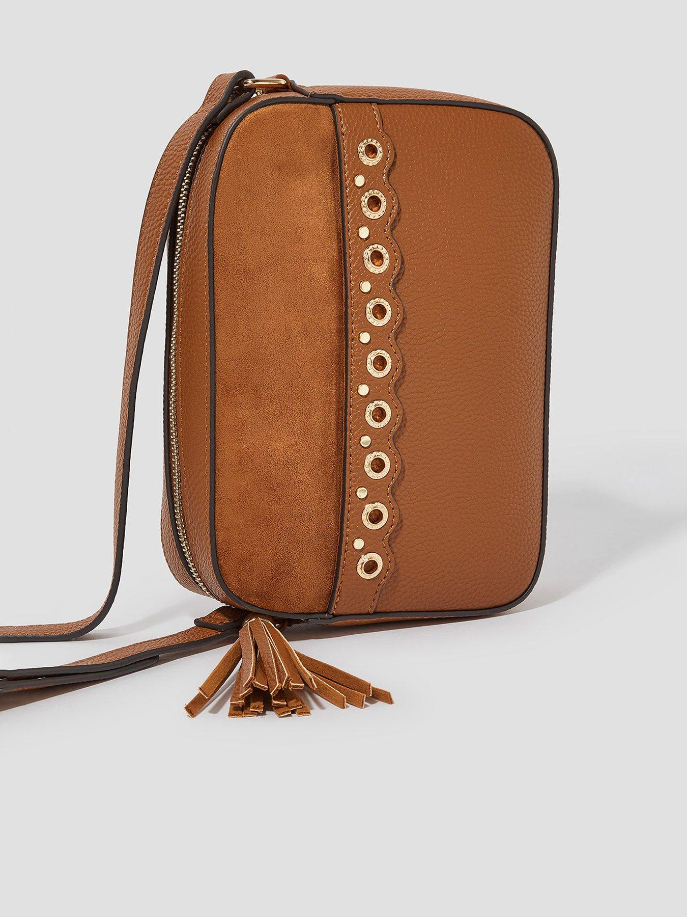 undefined Tess Tan Crossbody Bag - Tan