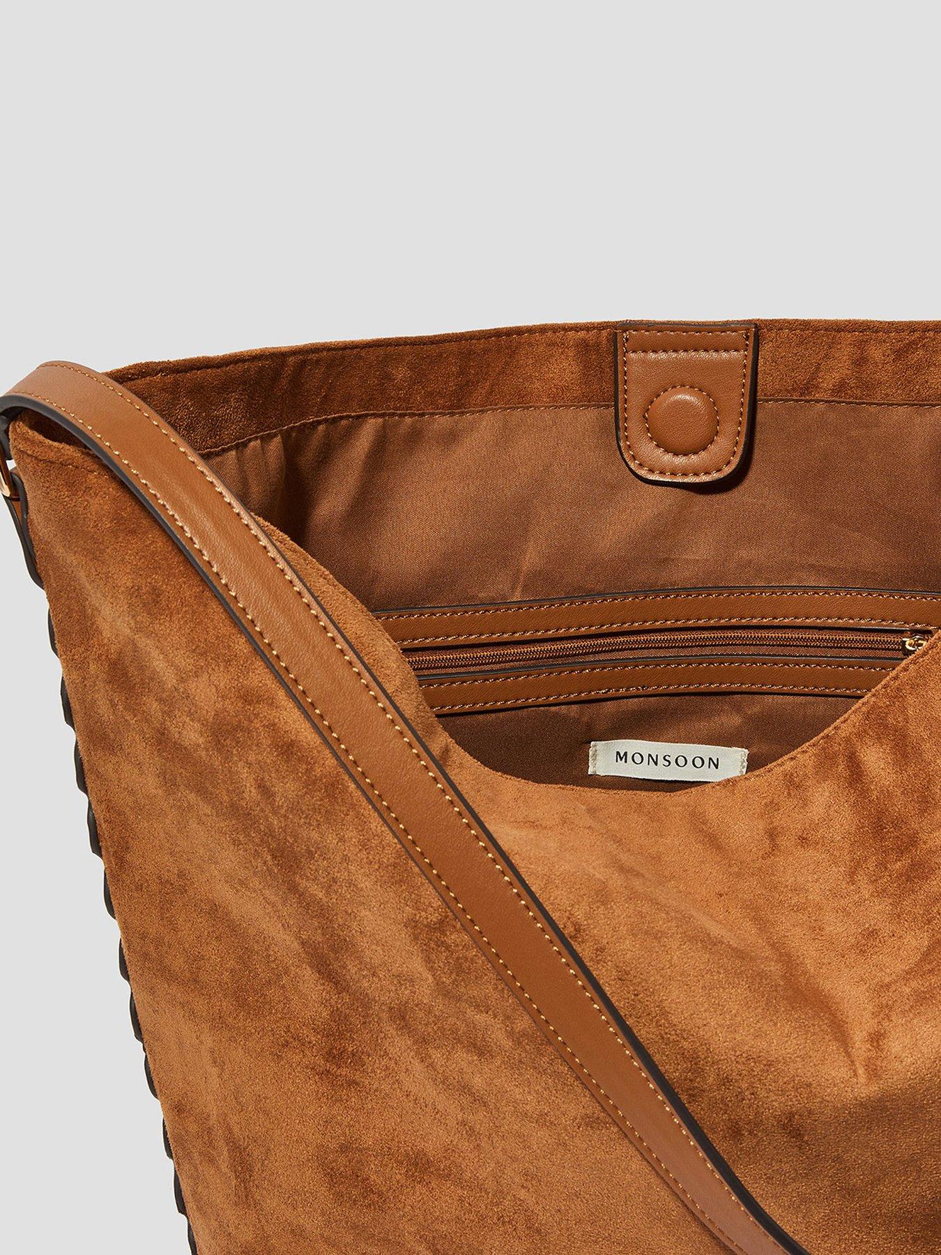  image of monsoon-tori-hobo-bag-tan