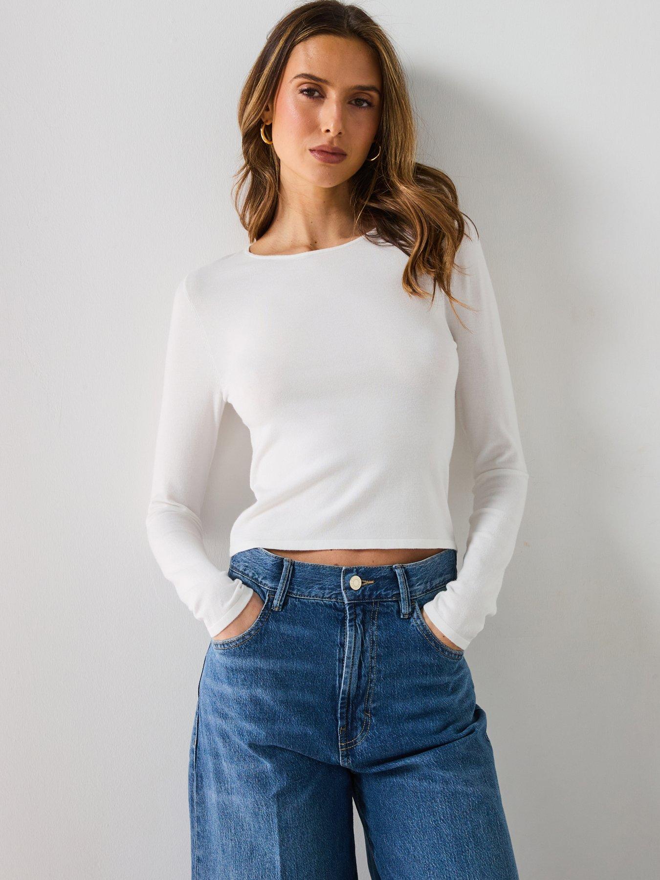mango-fine-knit-fitted-sweater