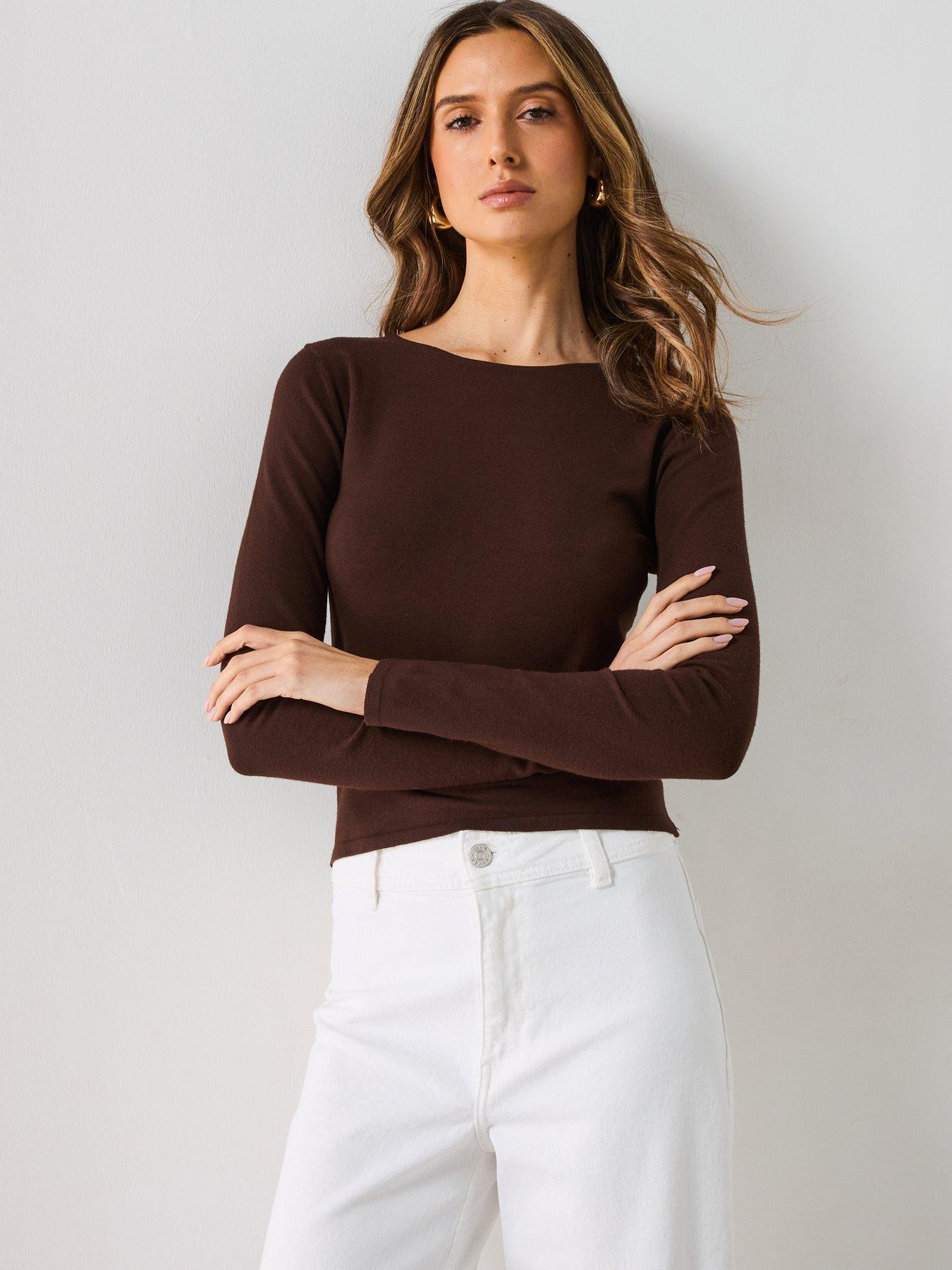  image of mango-fine-knit-fitted-sweater