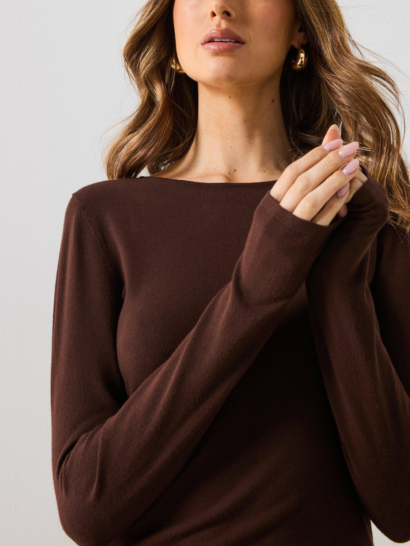  image of mango-fine-knit-fitted-sweater