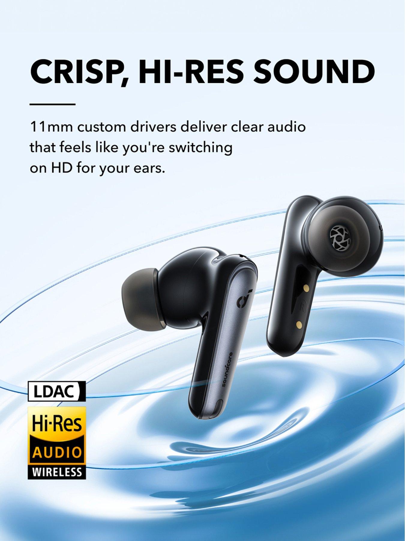 Image 5 of 7 of Soundcore Liberty 4 Wireless Noise Cancelling Earbuds, White