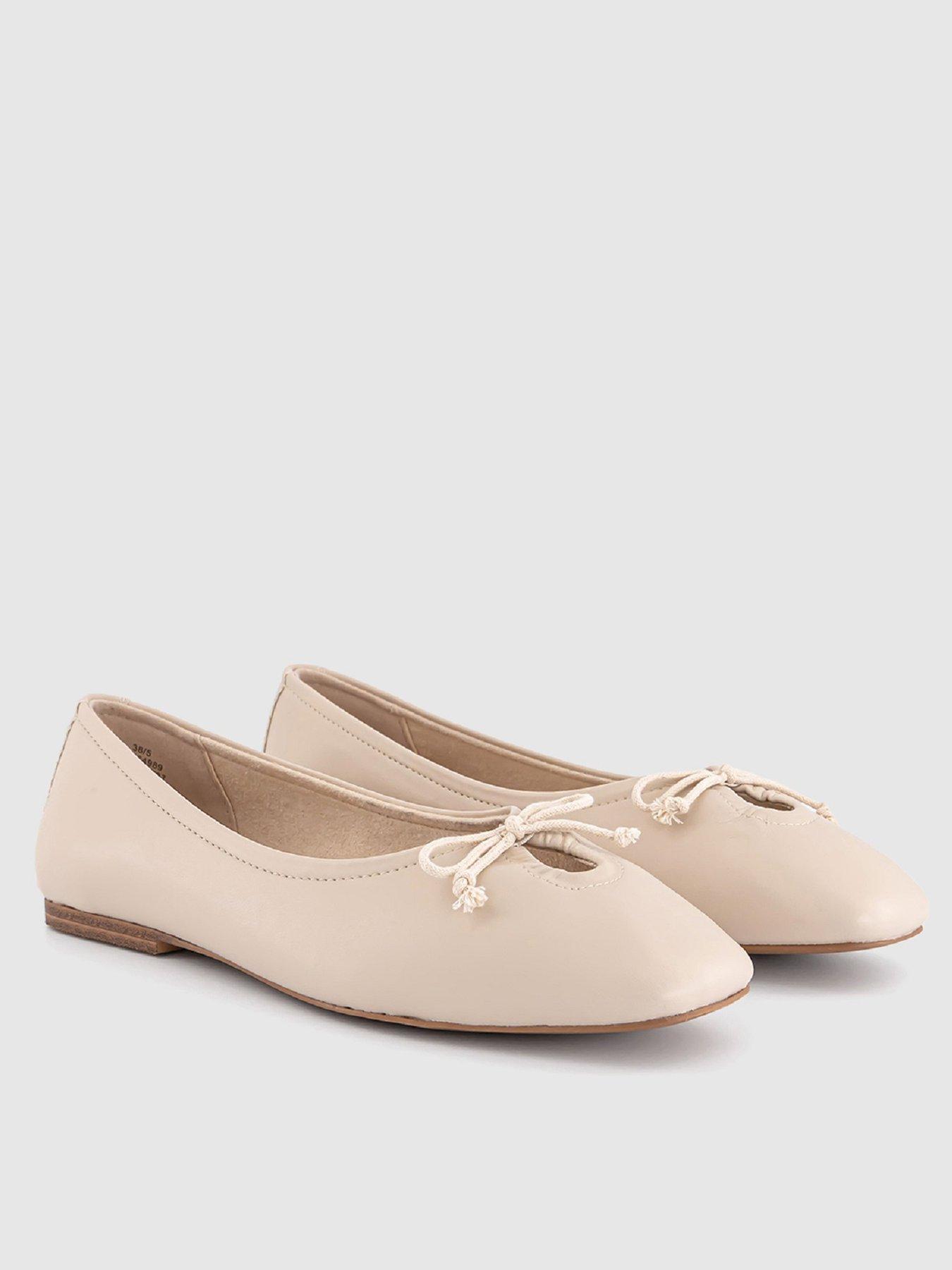 stillFront image of office-keyhole-ballerina-off-white