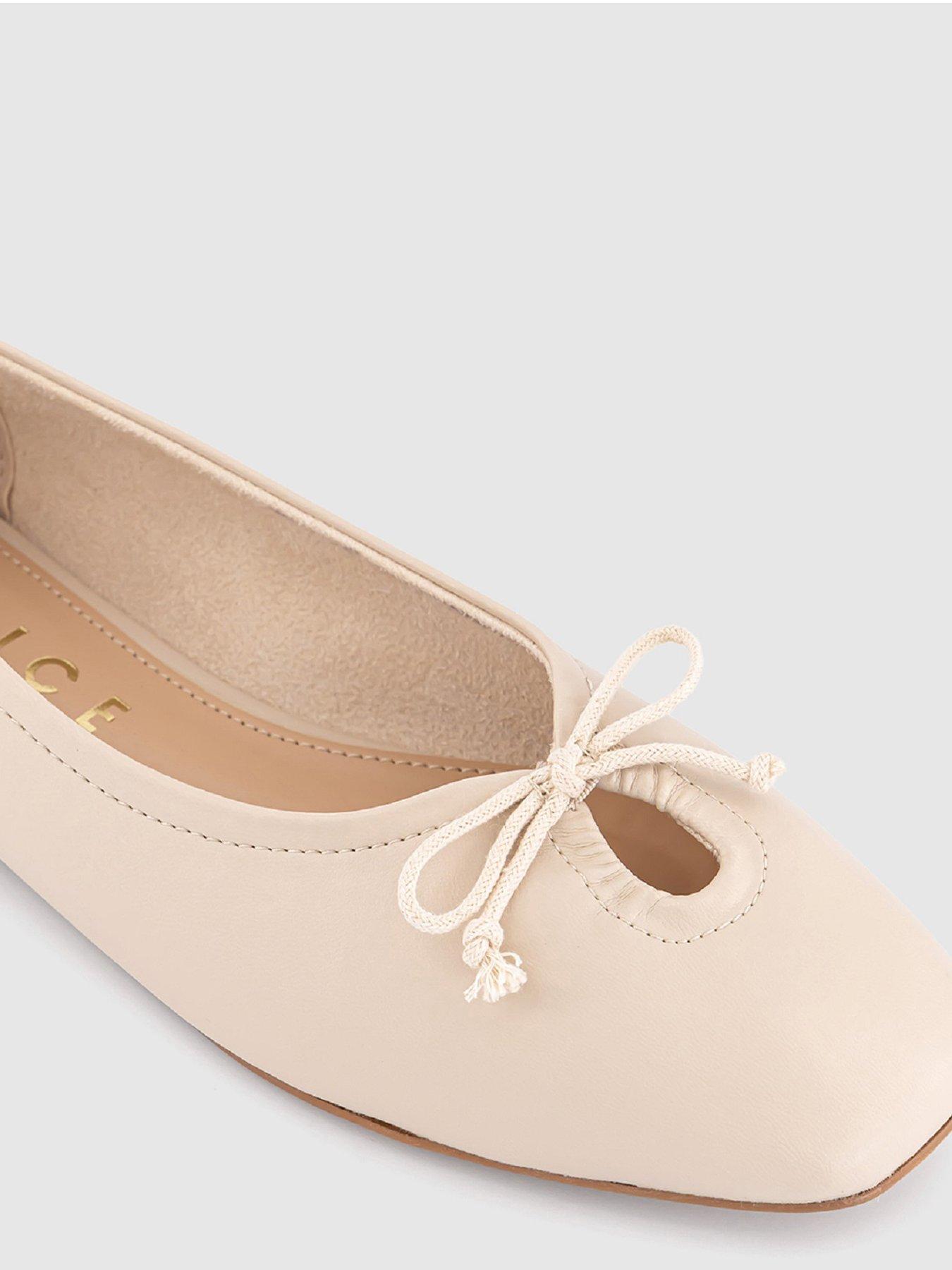  image of office-keyhole-ballerina-off-white