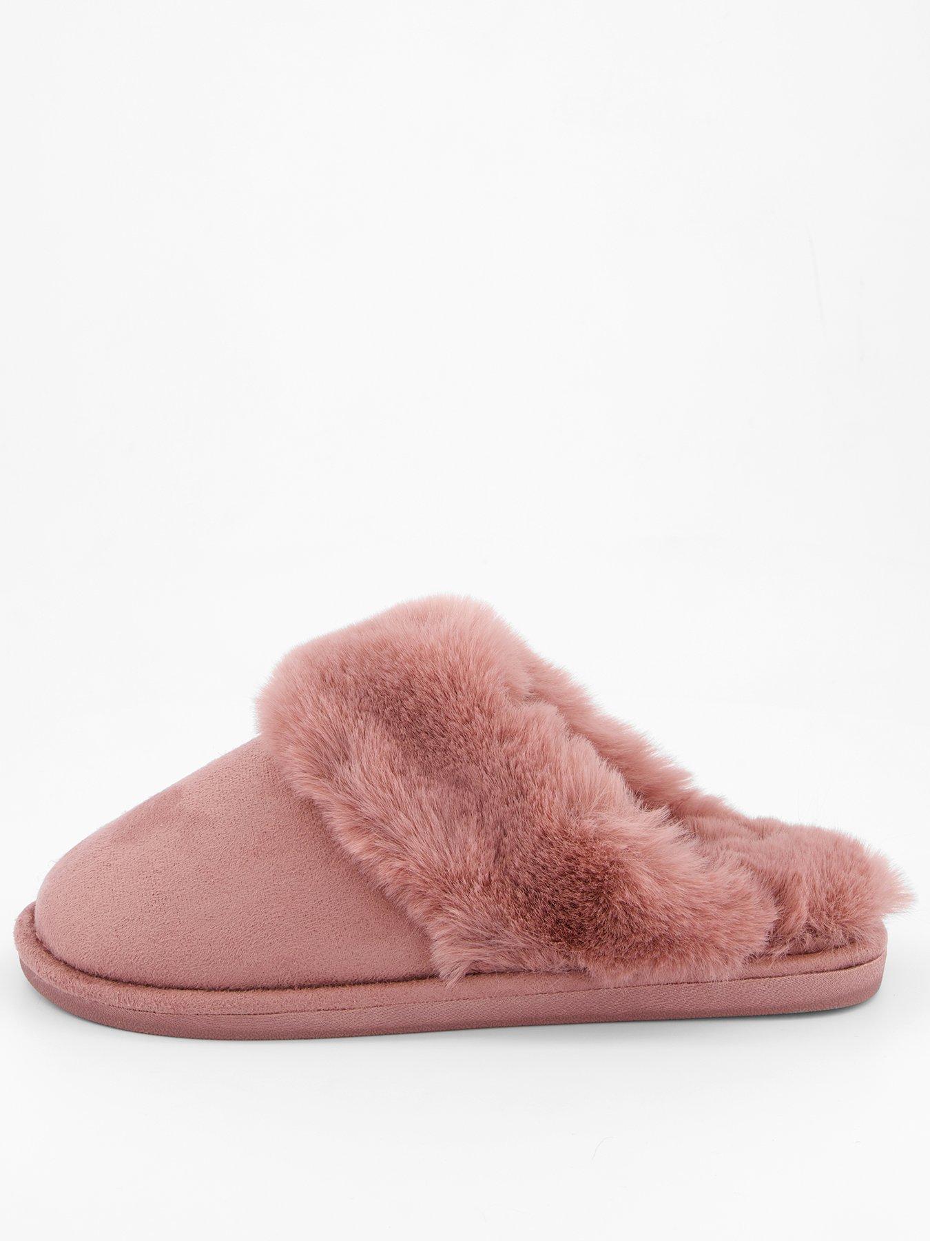 Image 2 of 7 of V by Very Mule Slippers - Pink