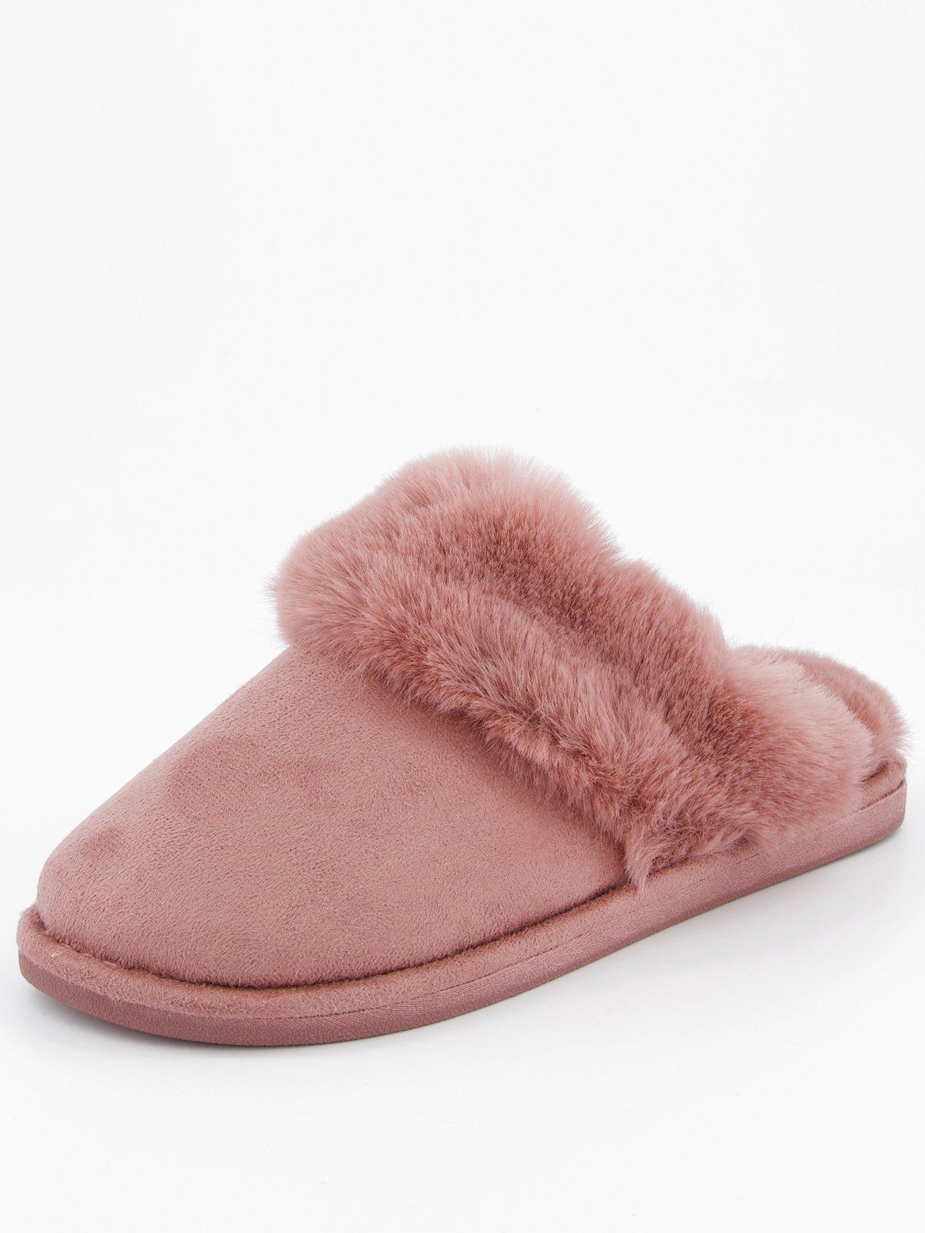 Image 3 of 7 of V by Very Mule Slippers - Pink