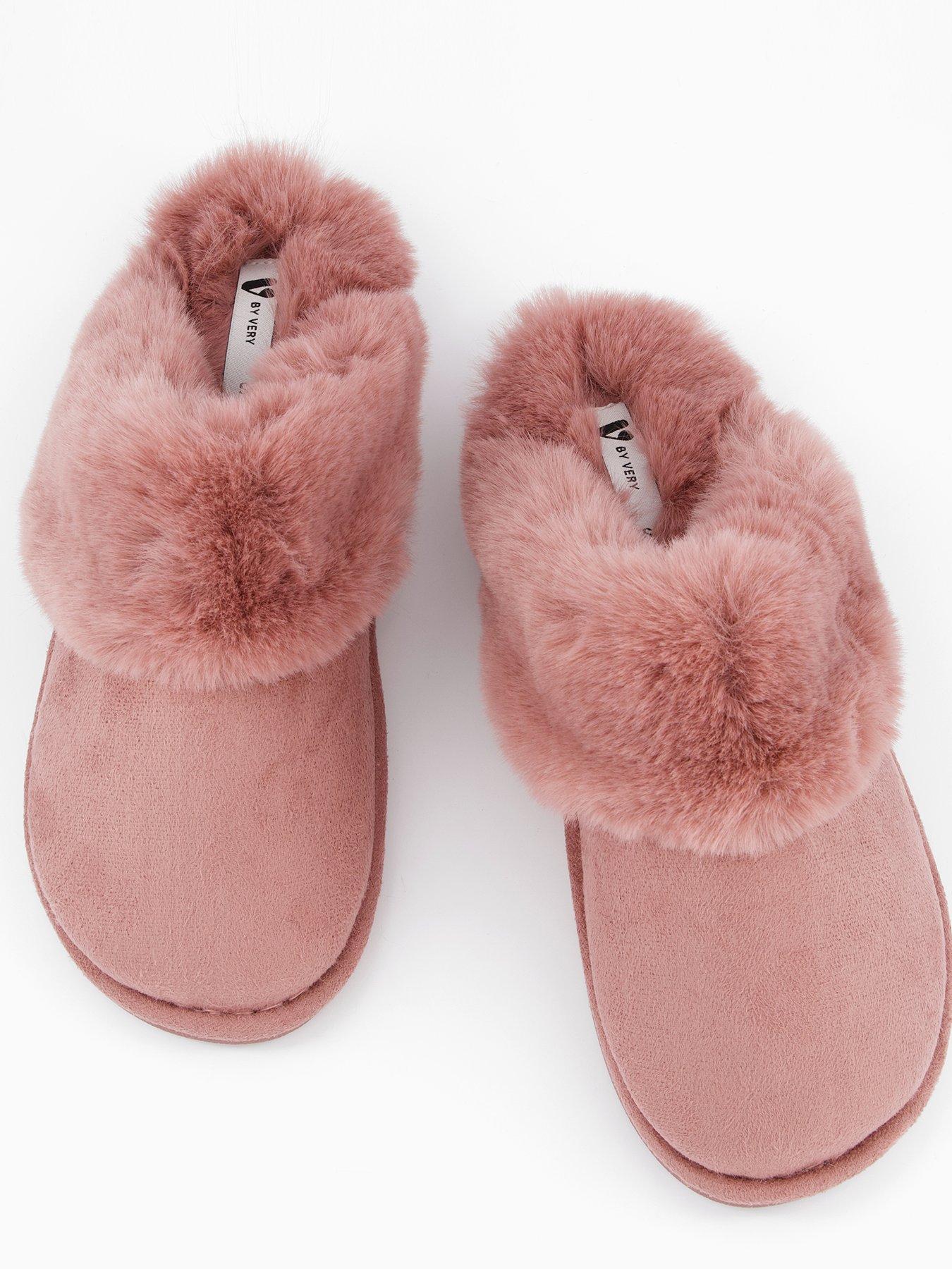 Image 4 of 7 of V by Very Mule Slippers - Pink
