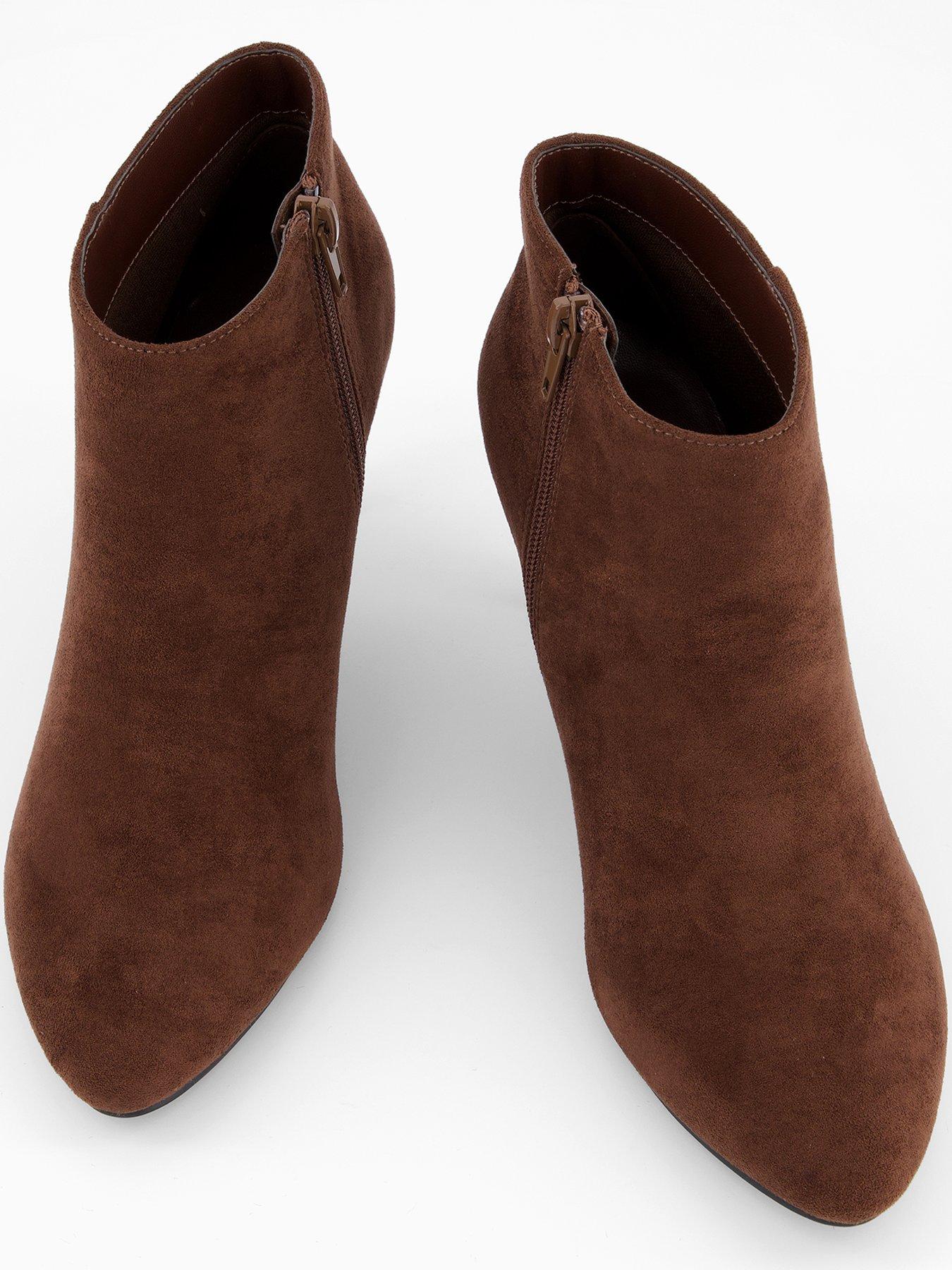 Image 4 of 7 of The Very Collection Heeled Shoe Boot