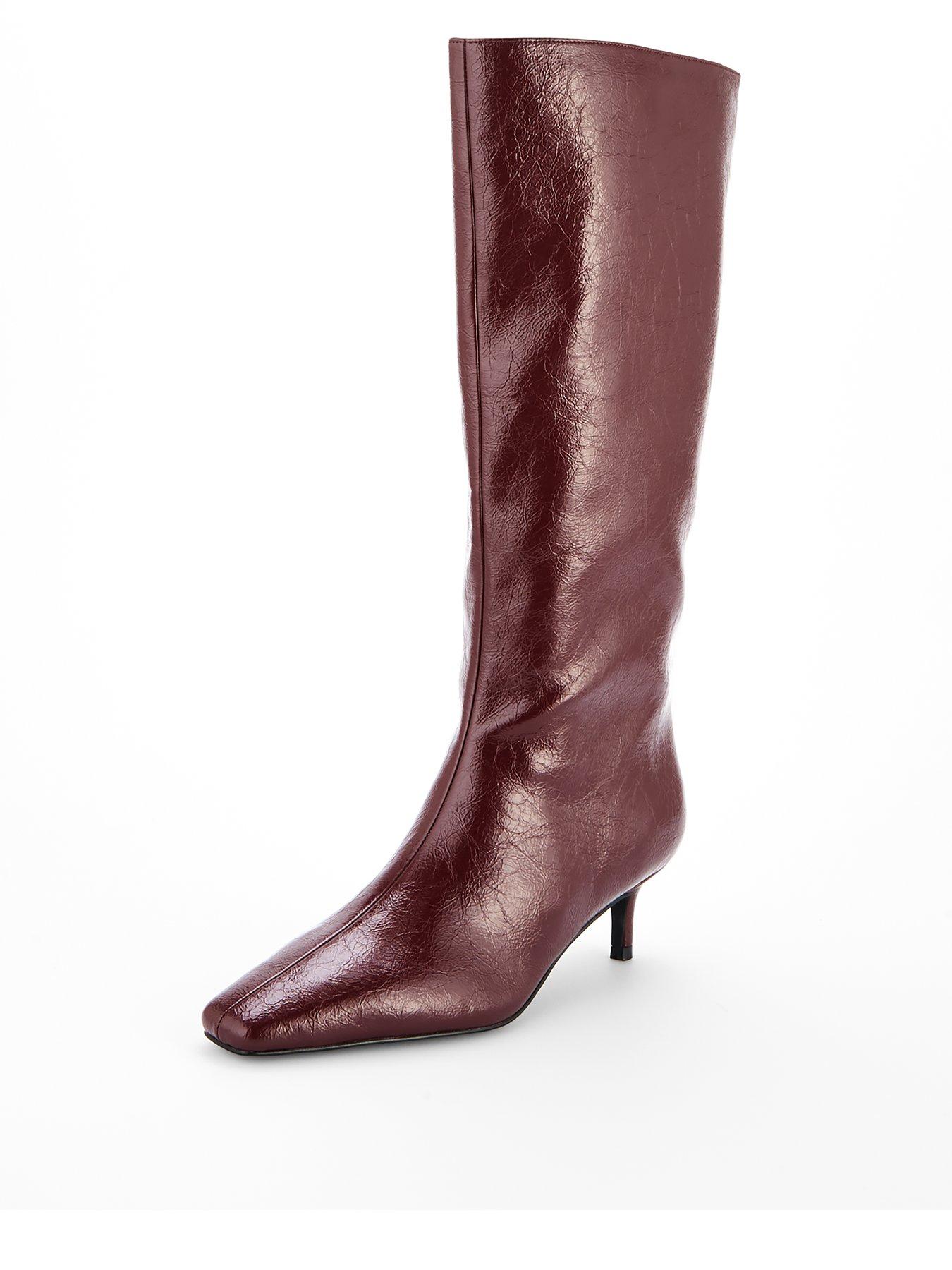 Image 3 of 7 of V by Very Square Toe Knee High Boot