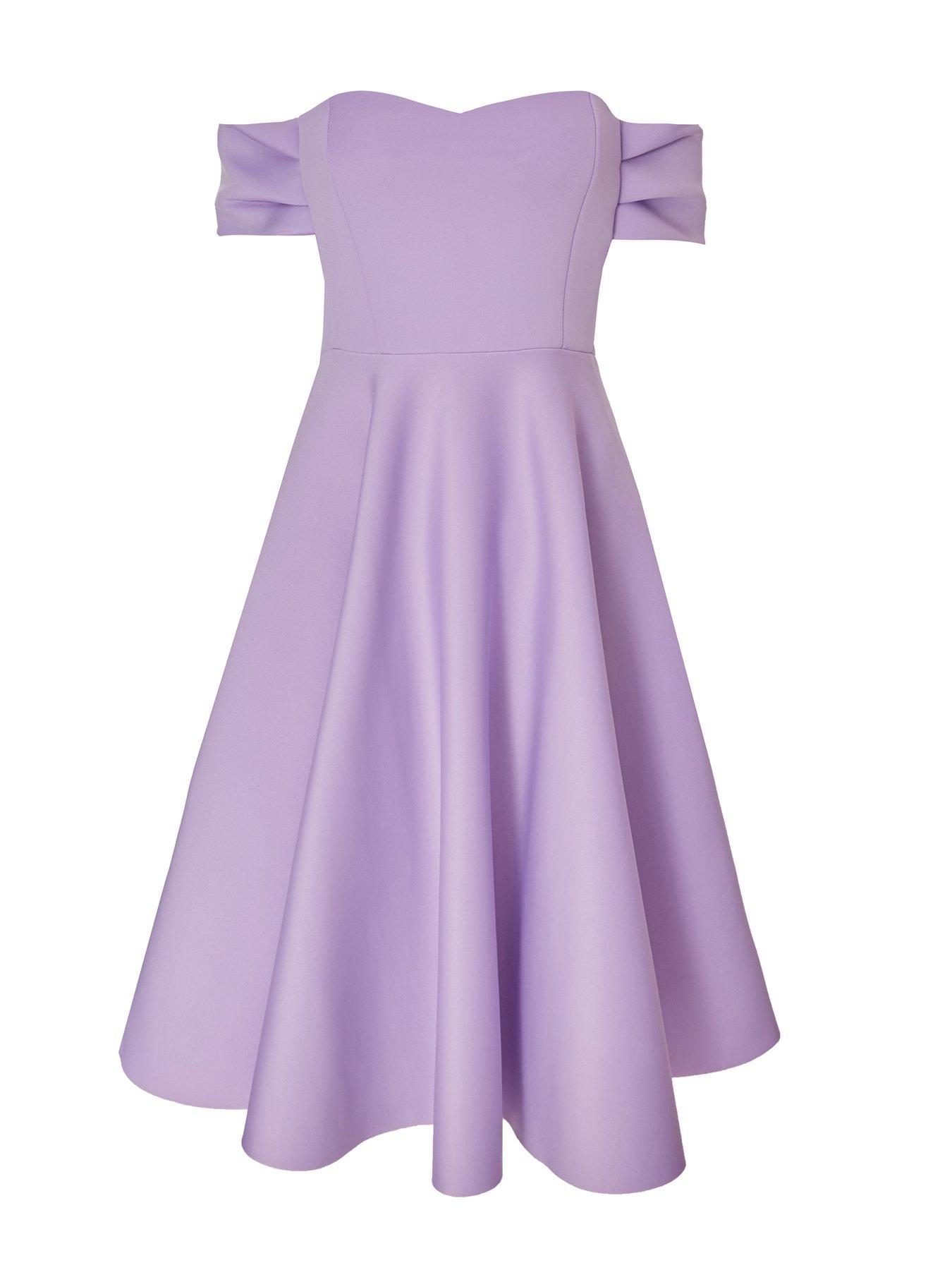 light purple skater dress Basics Reversible Skater Dress