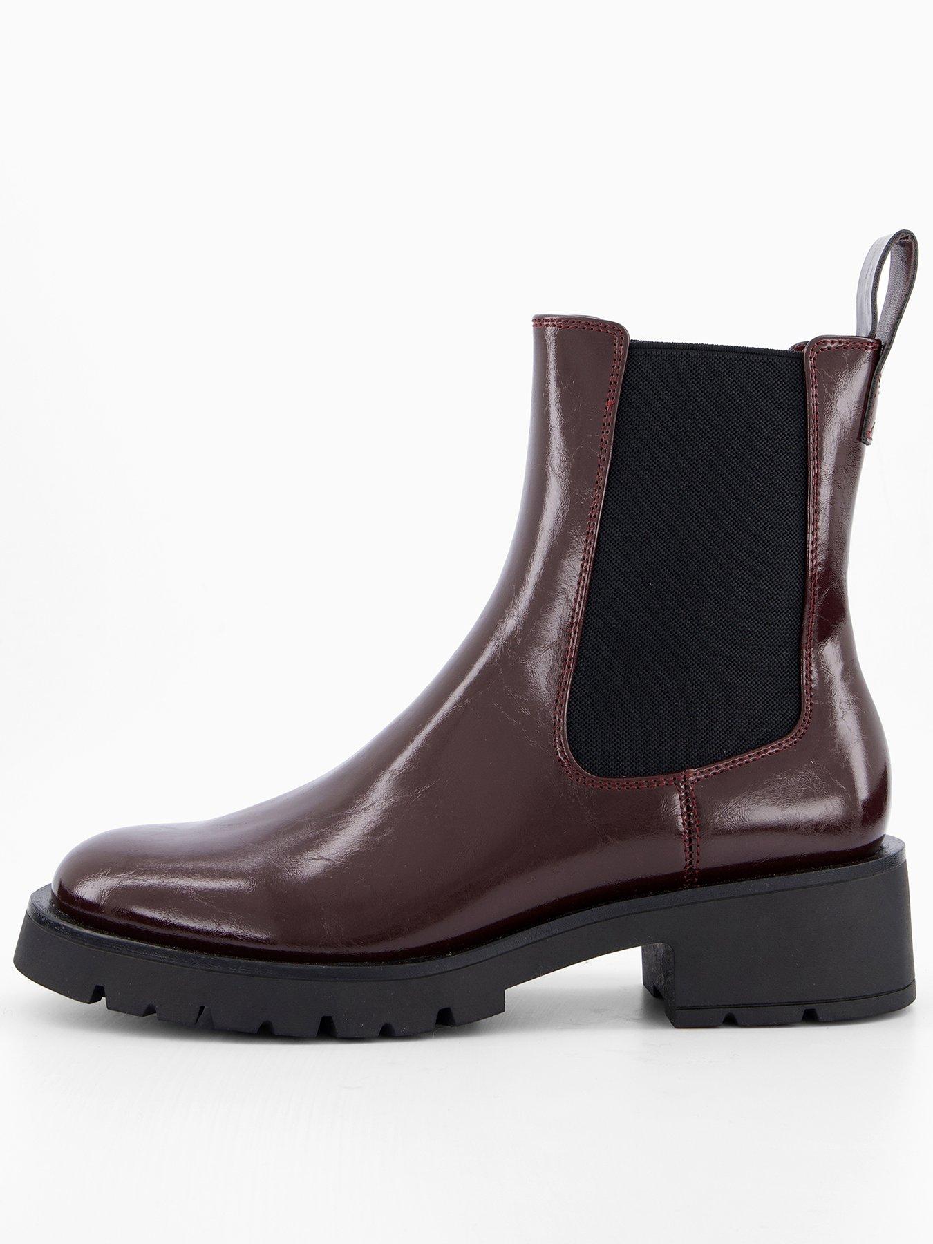 Image 2 of 7 of V by Very Chunky Chelsea Ankle Boot - Red