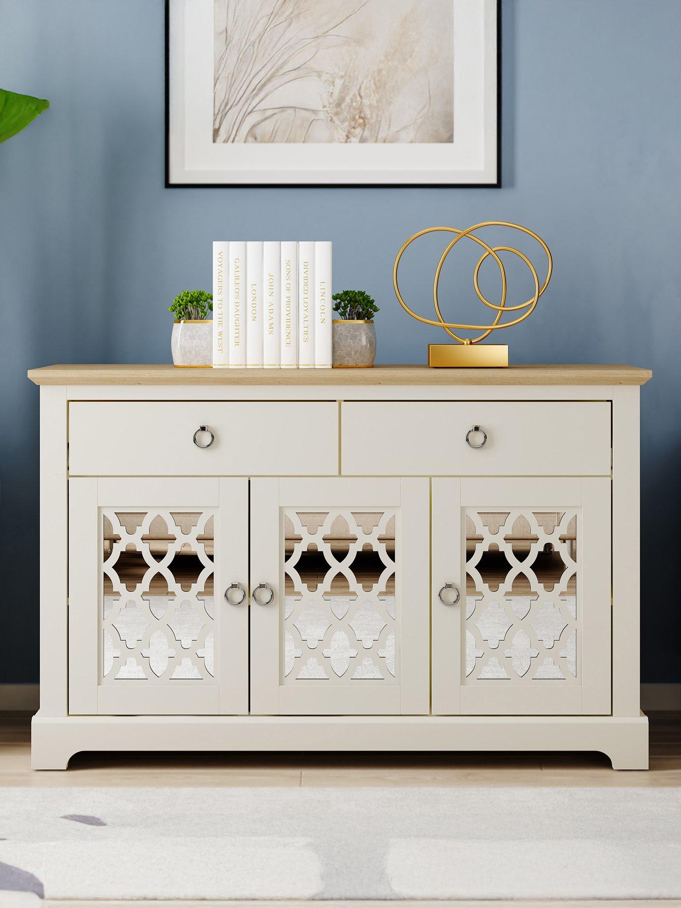 front image of gfw-honiton-3-door-2-drawer-sideboard