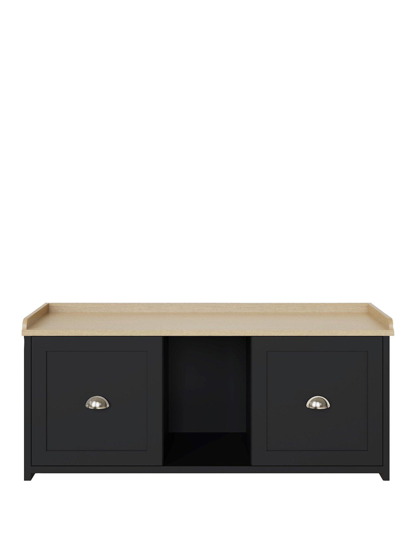  image of gfw-lancaster-2-door-shoe-bench