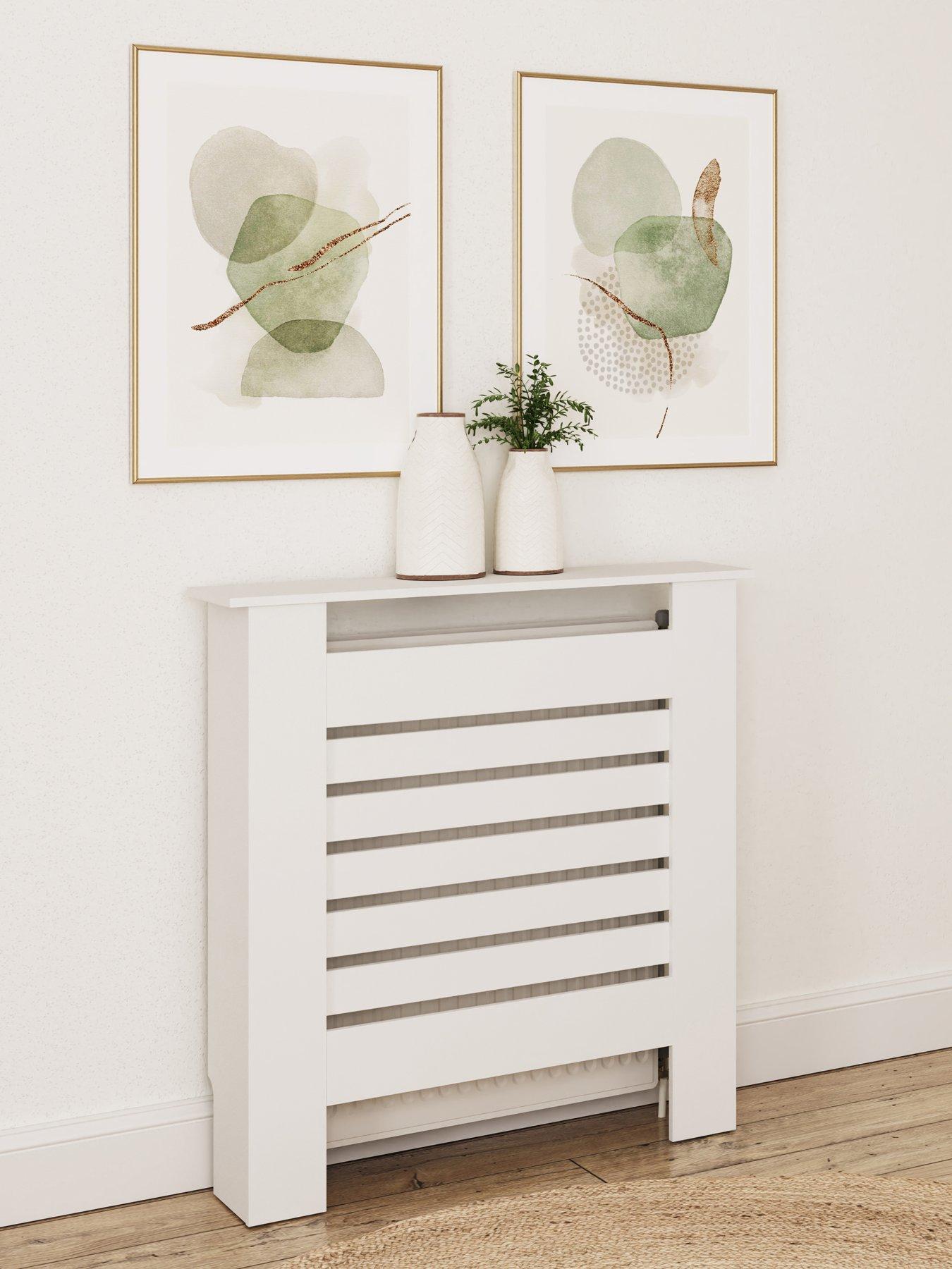 GFW Cleo Radiator Cover - Small - White - FSC® Certified
