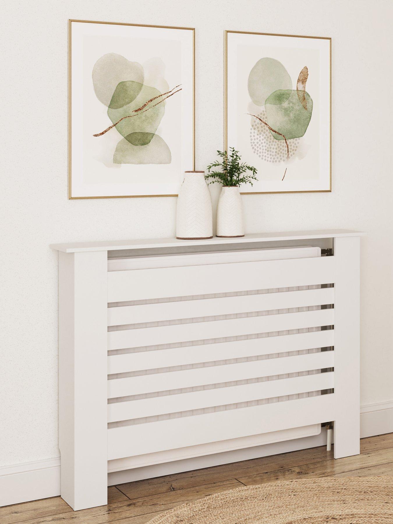 GFW Cleo Radiator Cover - Medium - White - FSC® Certified