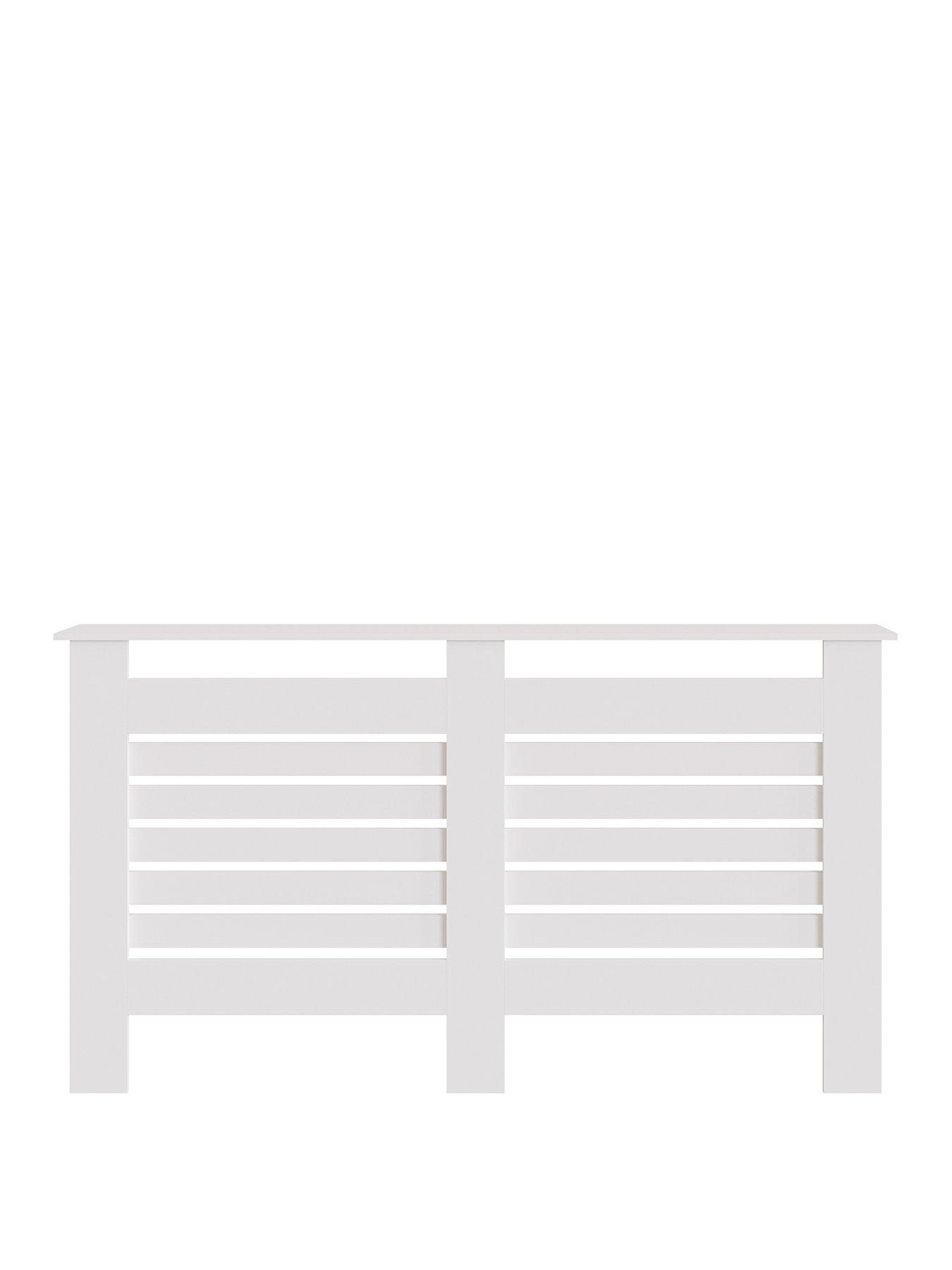 Image 2 of 6 of GFW Cleo Radiator Cover - Large&nbsp;- White - FSC&reg; Certified