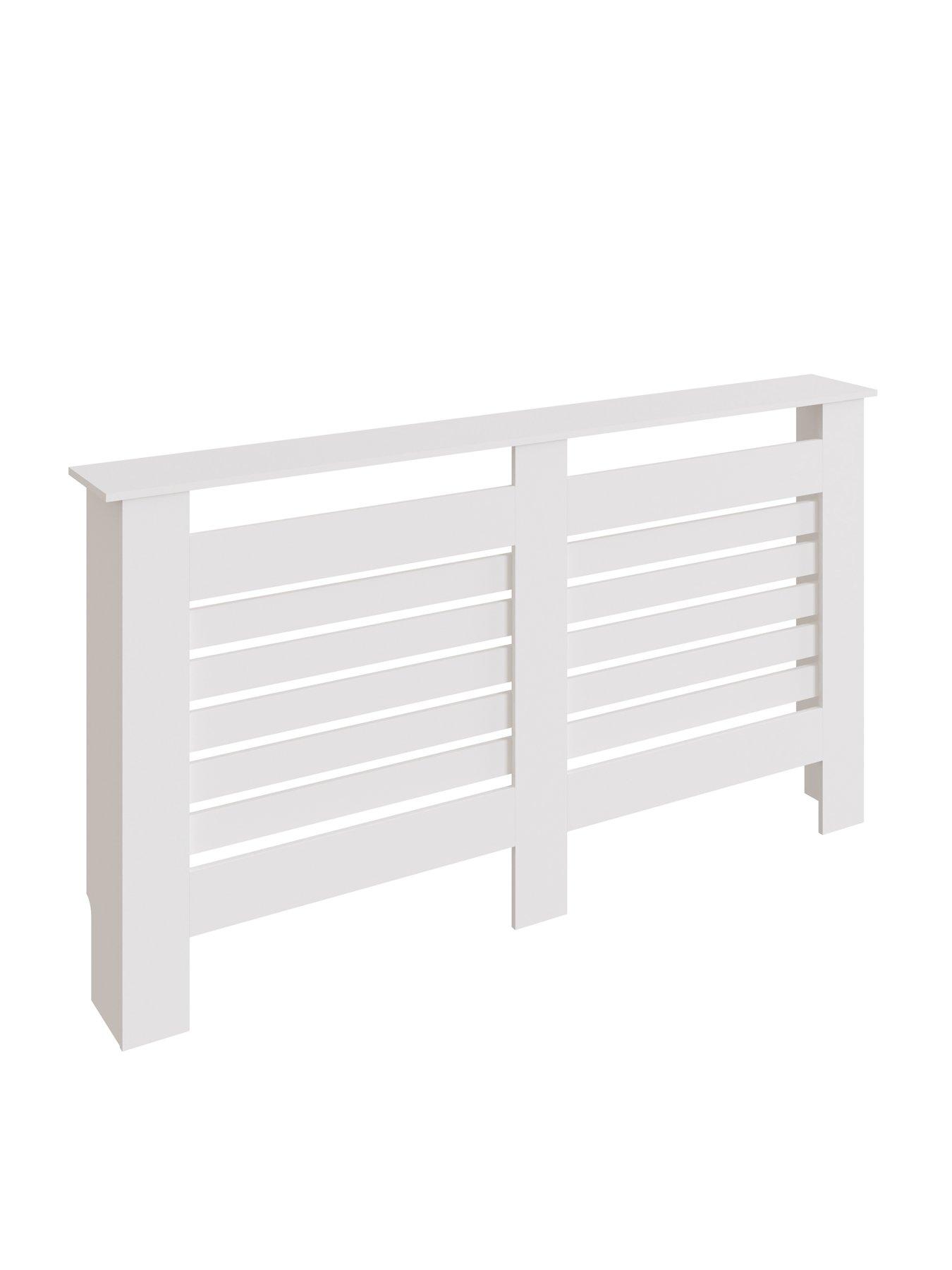 Image 3 of 6 of GFW Cleo Radiator Cover - Large&nbsp;- White - FSC&reg; Certified
