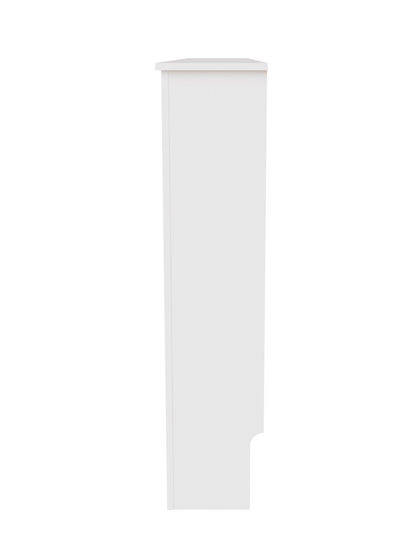 Image 5 of 6 of GFW Cleo Radiator Cover - Large&nbsp;- White - FSC&reg; Certified
