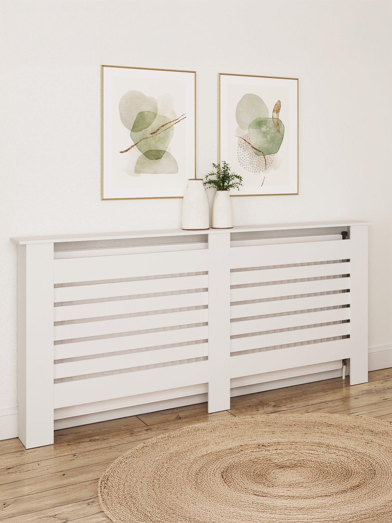 GFW Cleo Radiator Cover - Extra Large - White - FSC® Certified