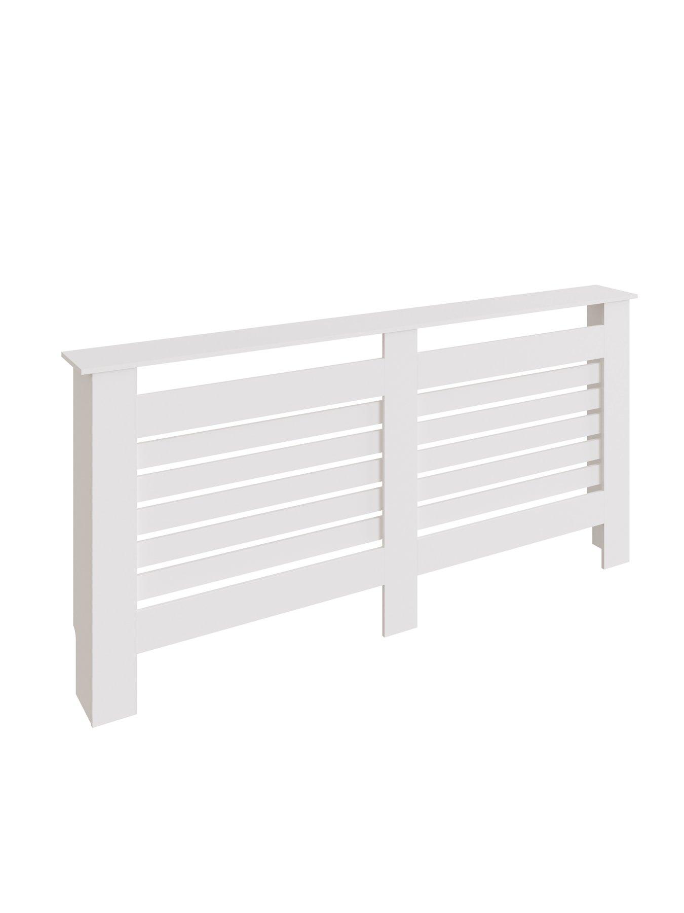 Image 3 of 6 of GFW Cleo Radiator Cover - Extra Large&nbsp;- White - FSC&reg; Certified