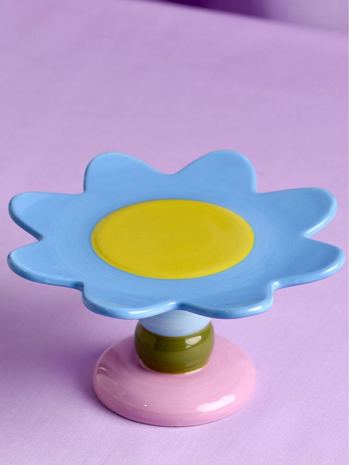 Hestia Raspberry Blossom Cake Stand