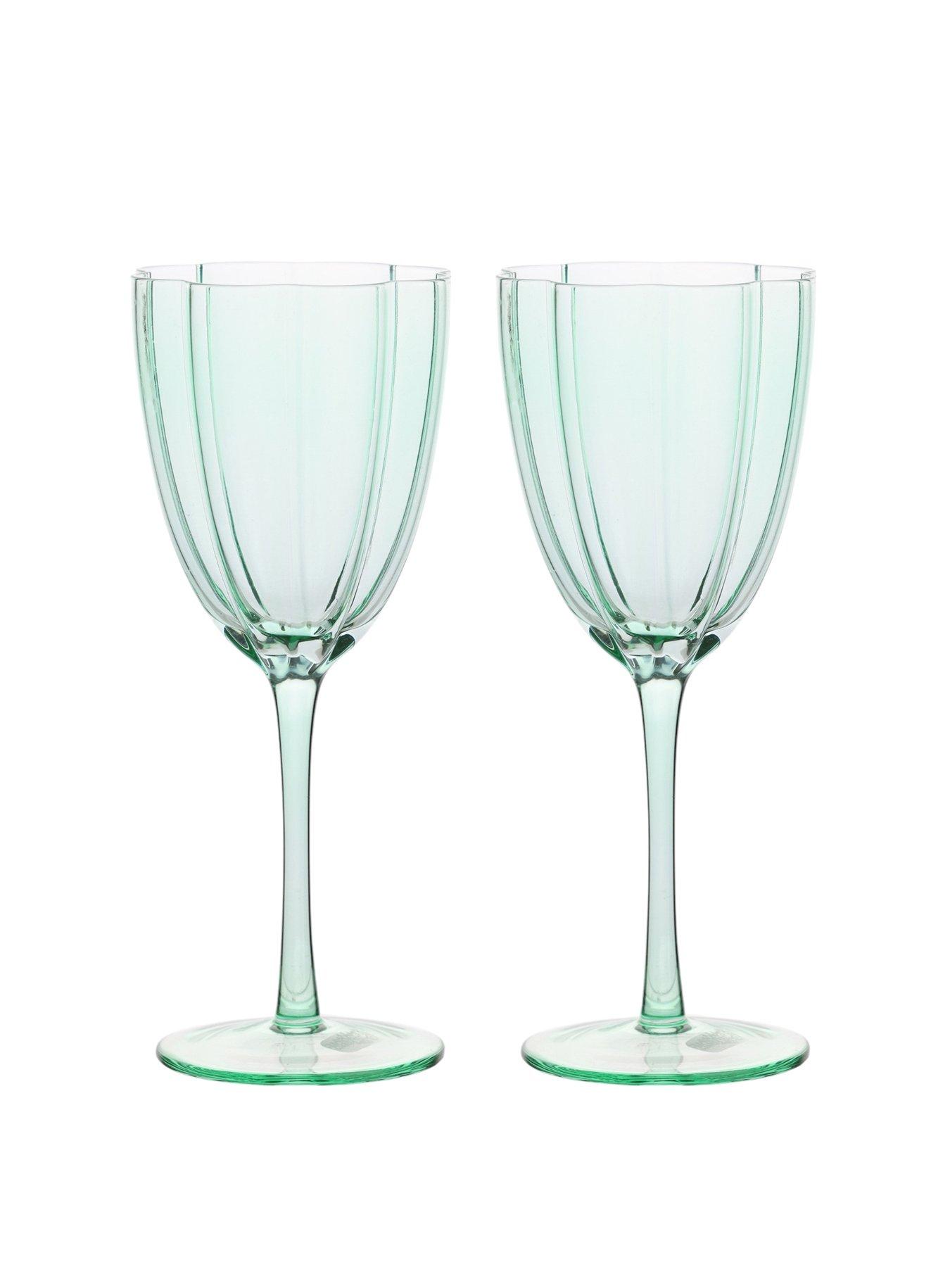 hestia-scallop-wine-glass-set-of-2-green
