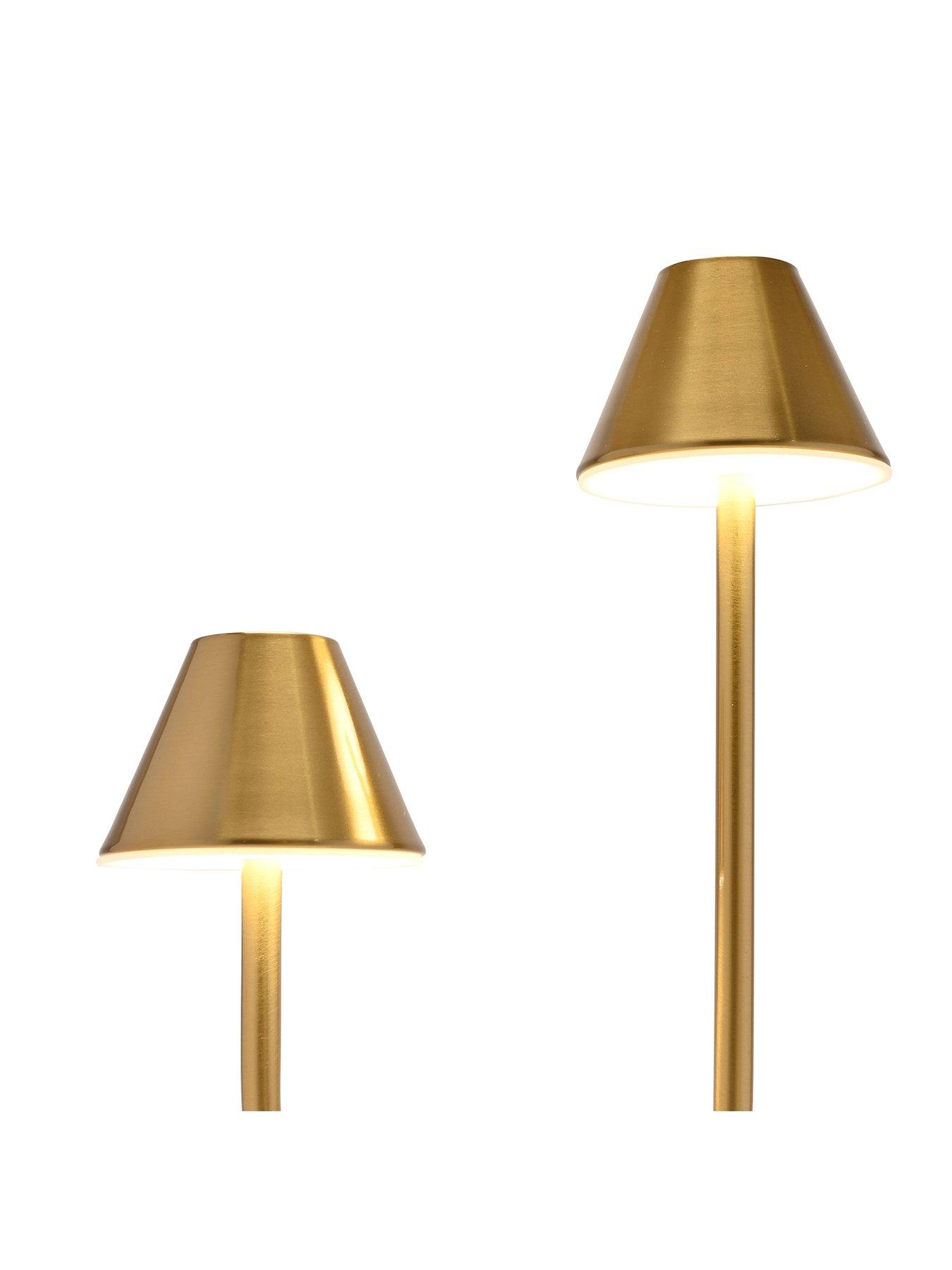  image of hestia-bronze-usb-touch-double-light-table-lamp