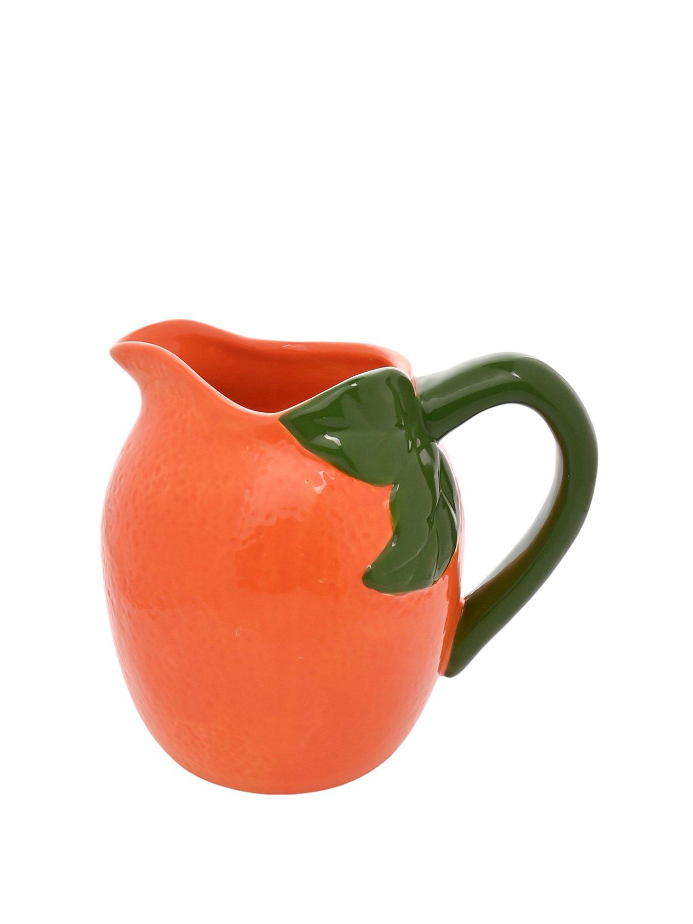 Image 2 of 5 of Hestia Orange Jug Small
