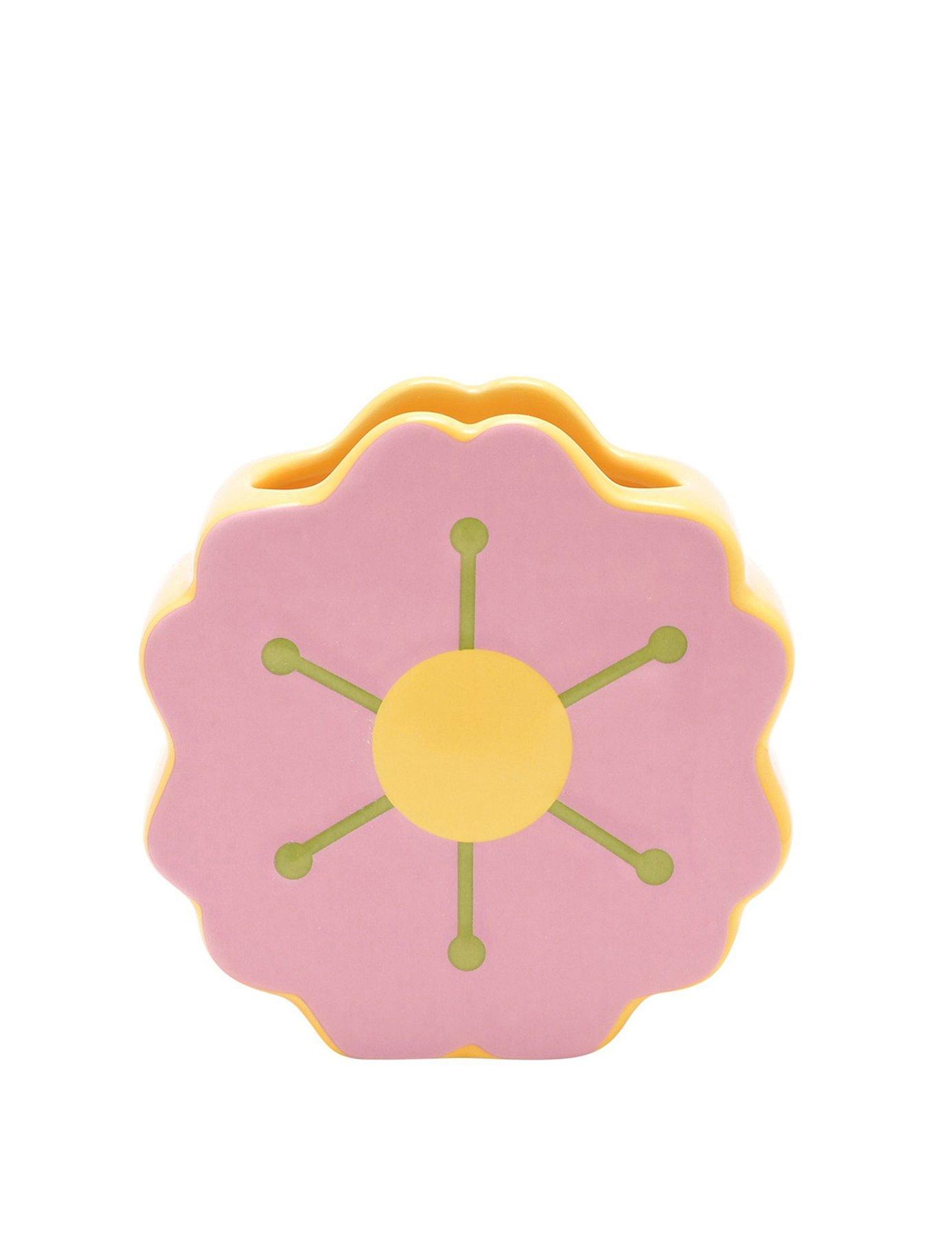  image of hestia-raspberry-blossom-flower-vase