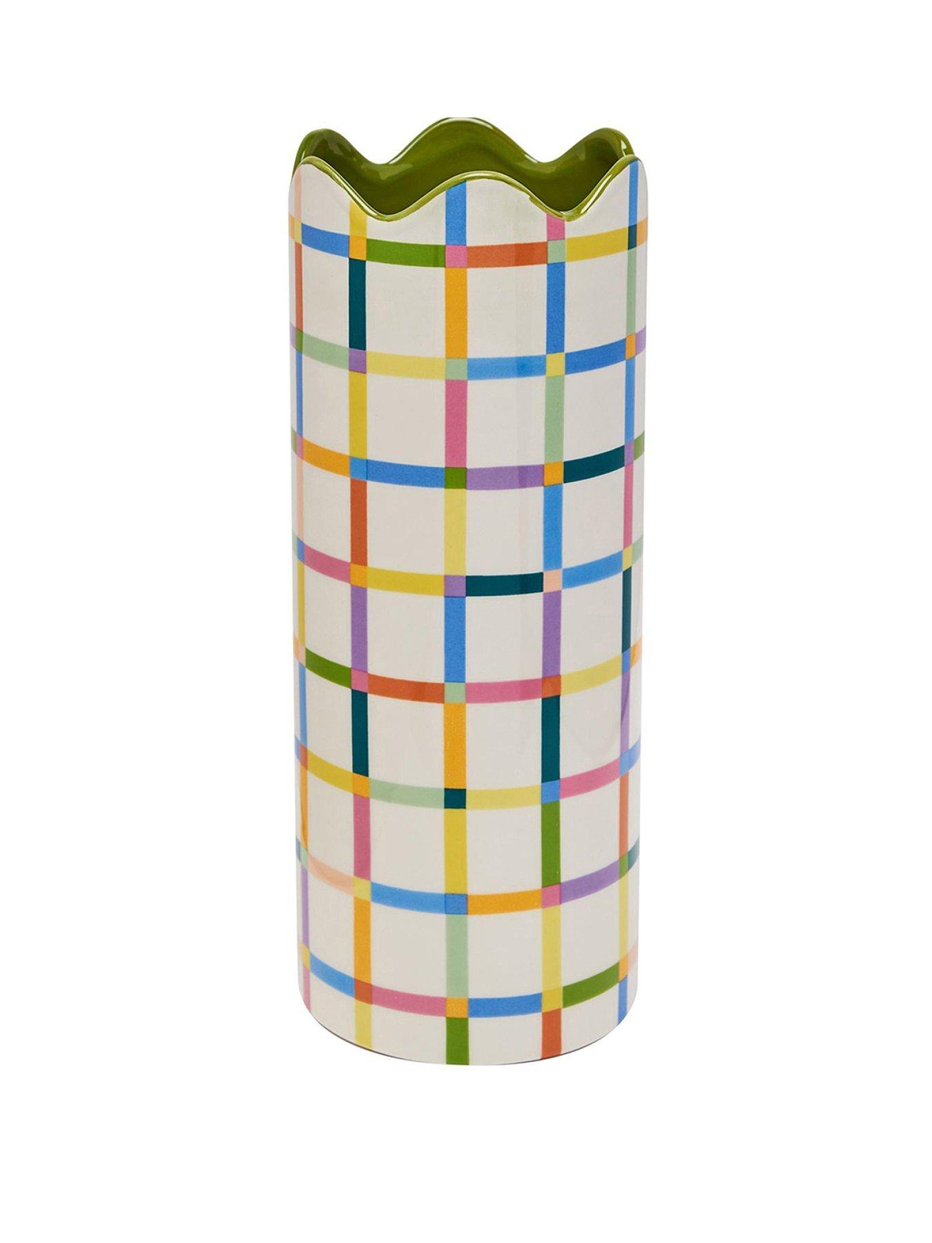 Image 2 of 4 of Hestia Raspberry Blossom Multi Coloured Vase