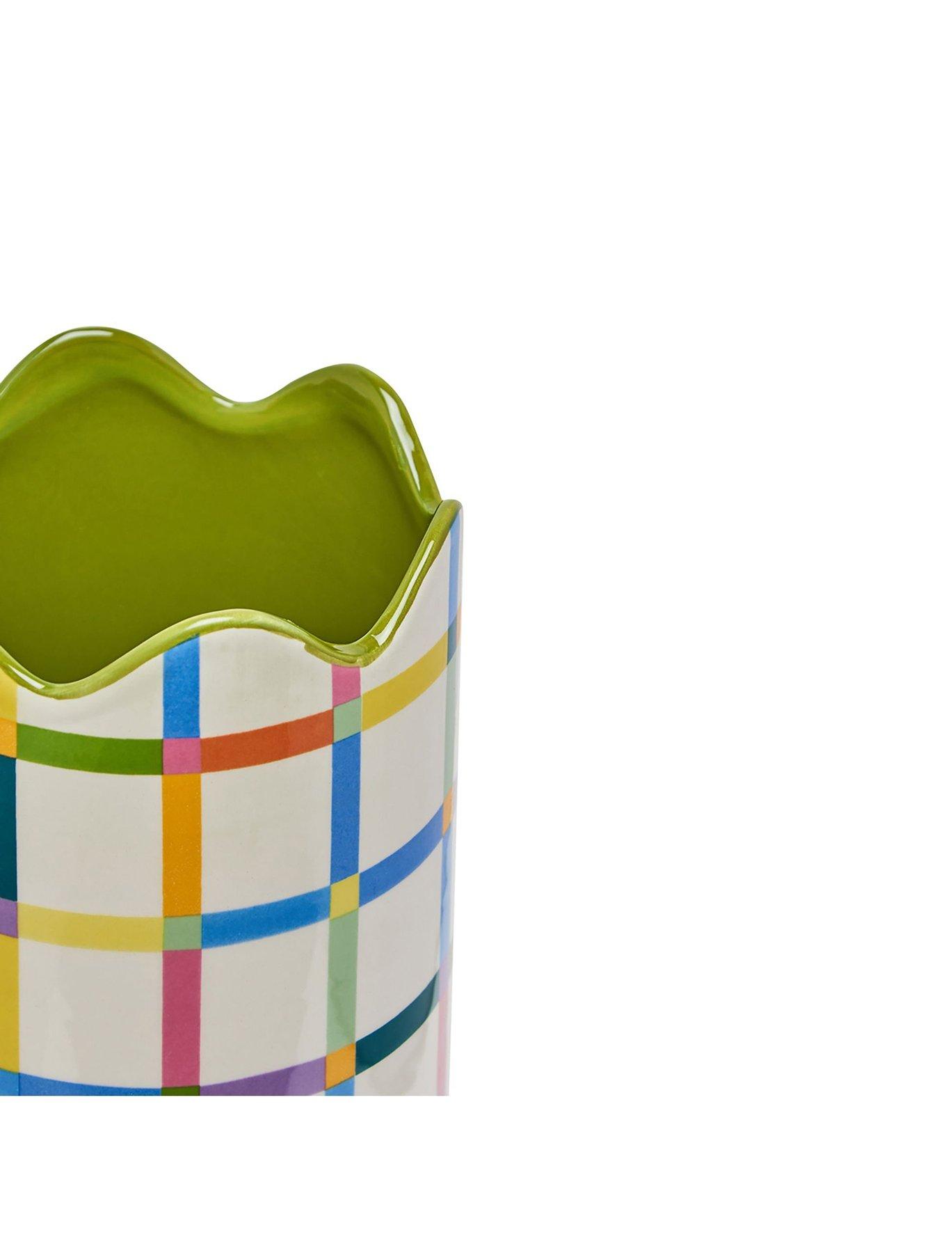 Image 3 of 4 of Hestia Raspberry Blossom Multi Coloured Vase