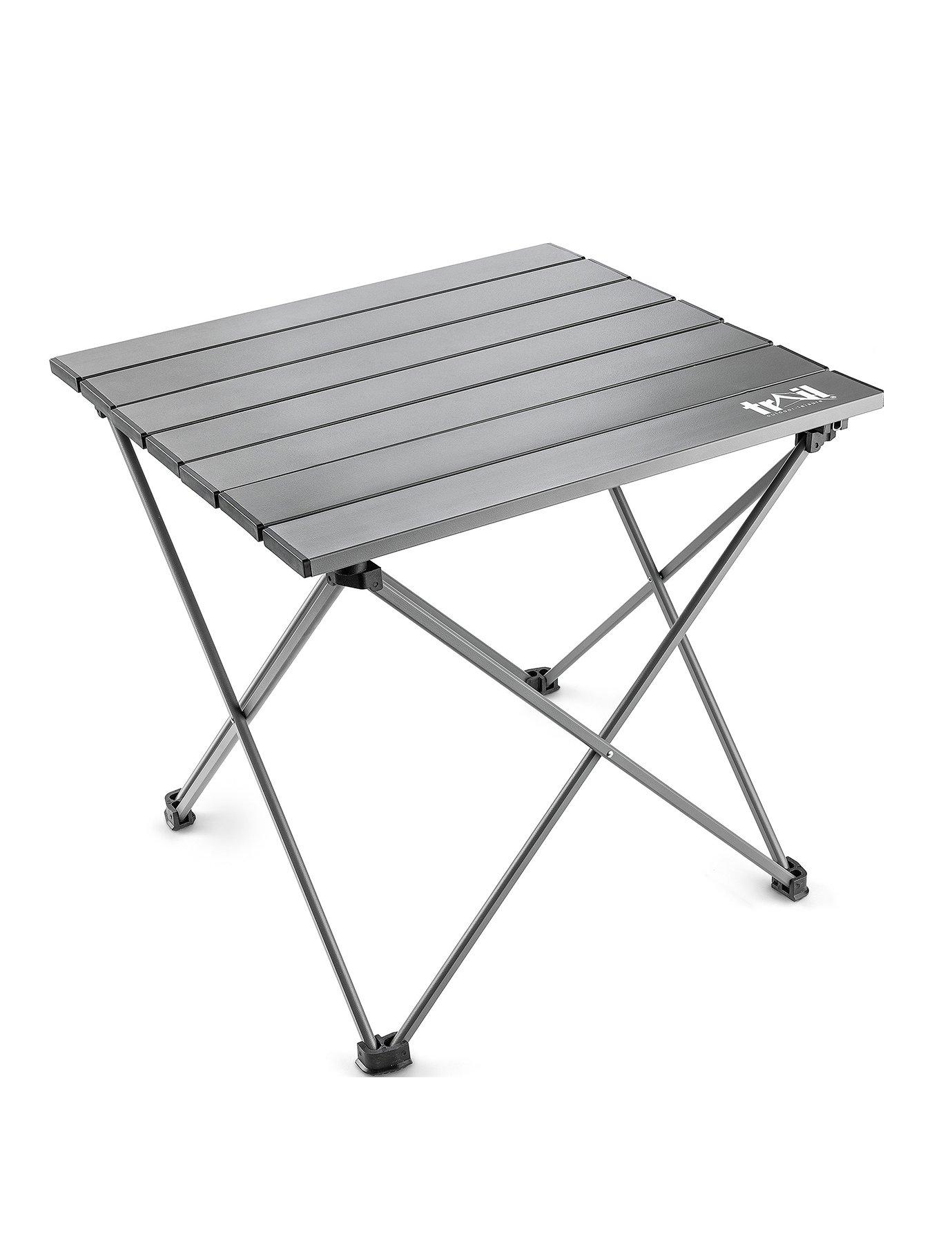 Image 1 of 7 of Trail Lightweight Aluminium Roll up Compact Camping Table
