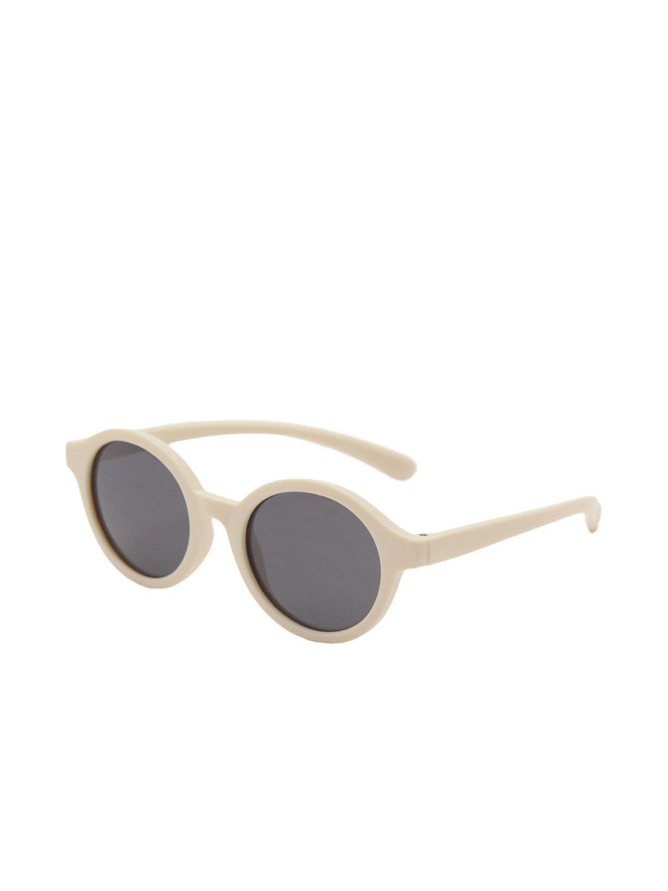  image of mango-younger-boys-round-sunglasses-light-yellow