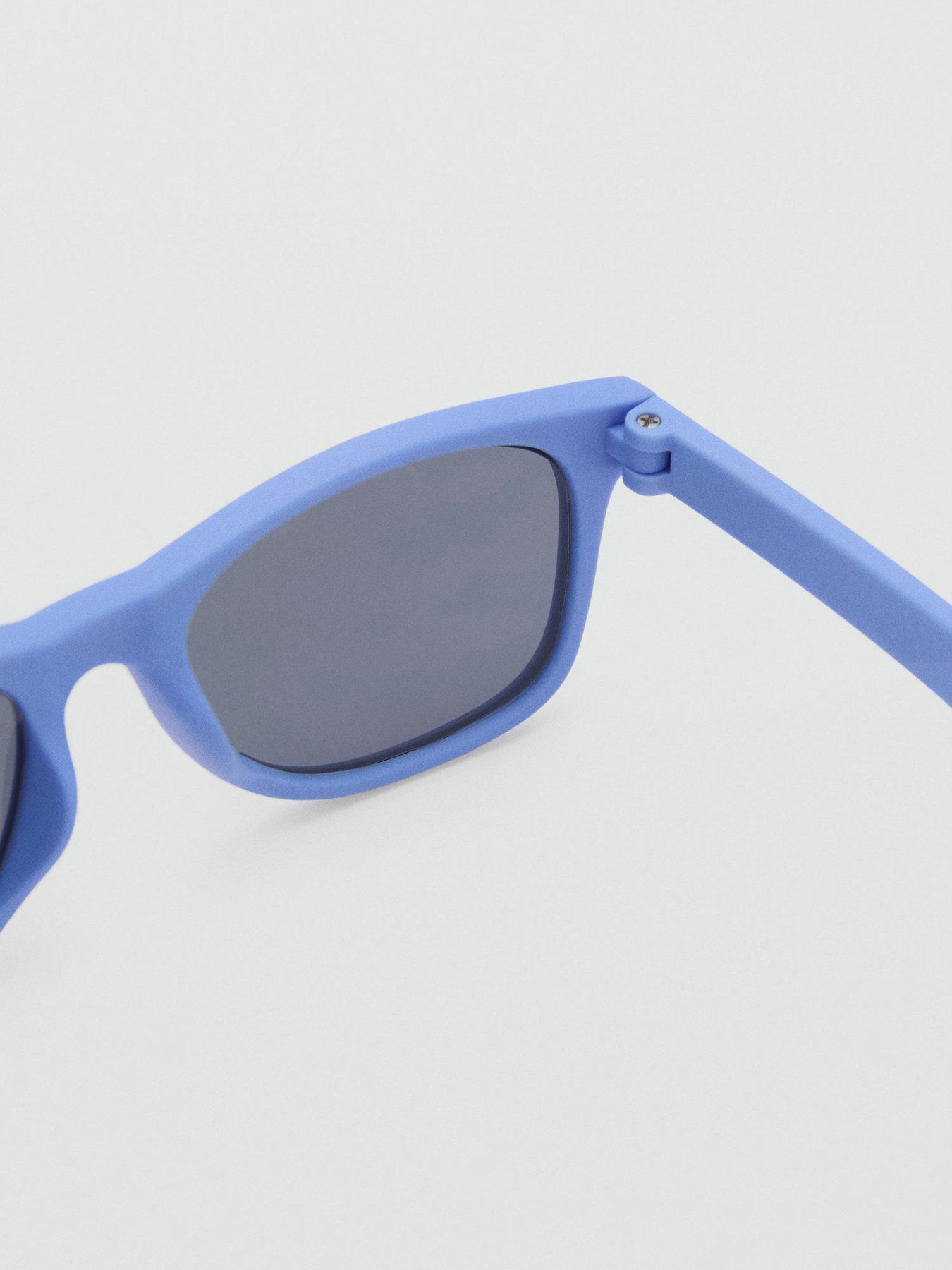  image of mango-younger-boys-matt-sunglasses-blue