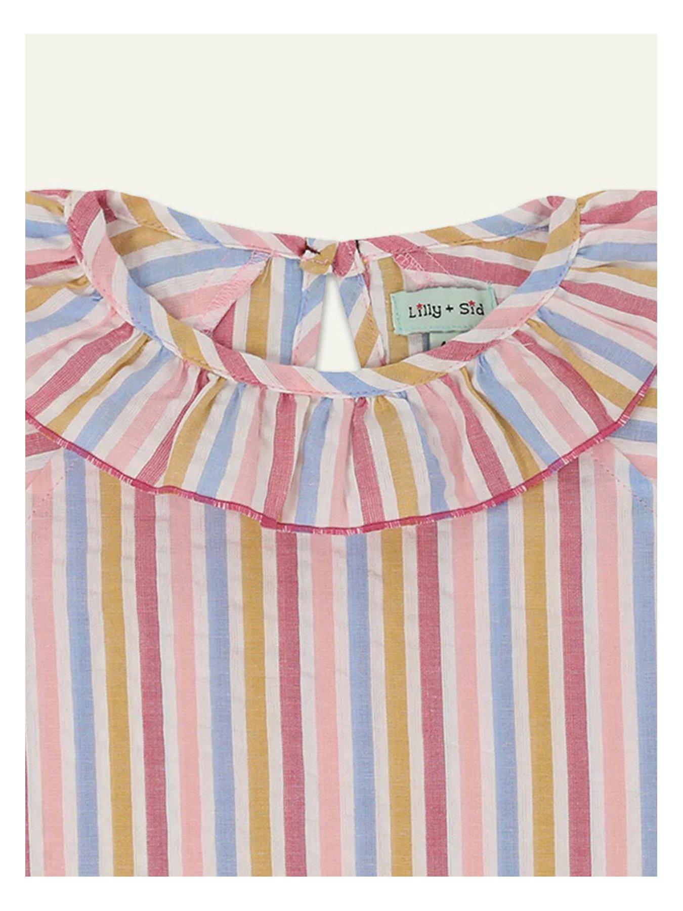  image of lilly-sid-girls-candy-stripe-top-multi